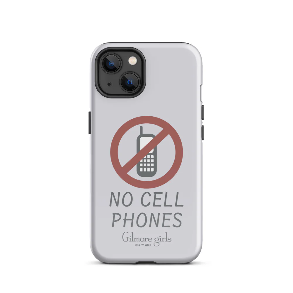 Gilmore Girls No Cell Phones iPhone Case - Image 46