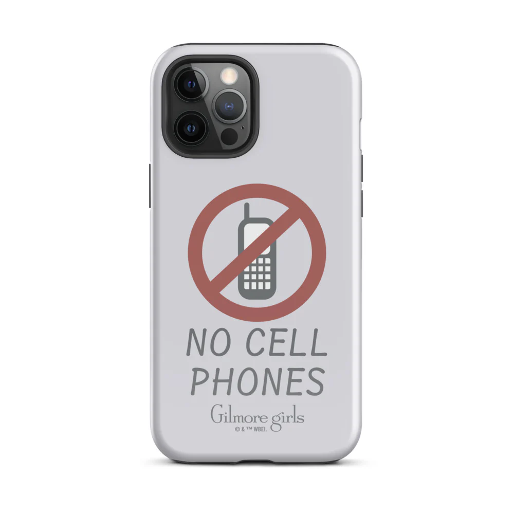 Gilmore Girls No Cell Phones iPhone Case - Image 49