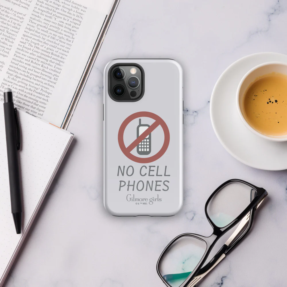 Gilmore Girls No Cell Phones iPhone Case - Image 51