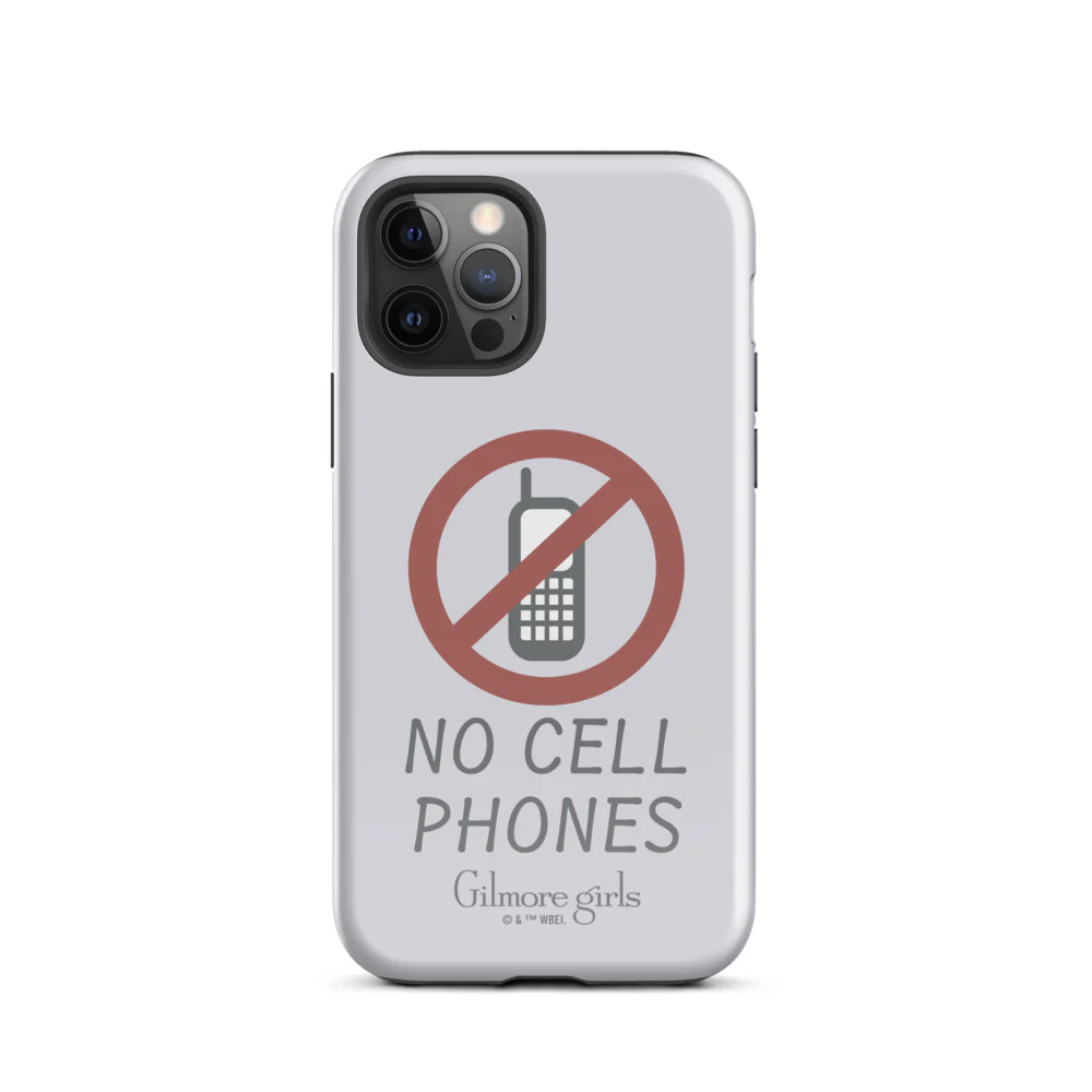 Gilmore Girls No Cell Phones iPhone Case - Image 52