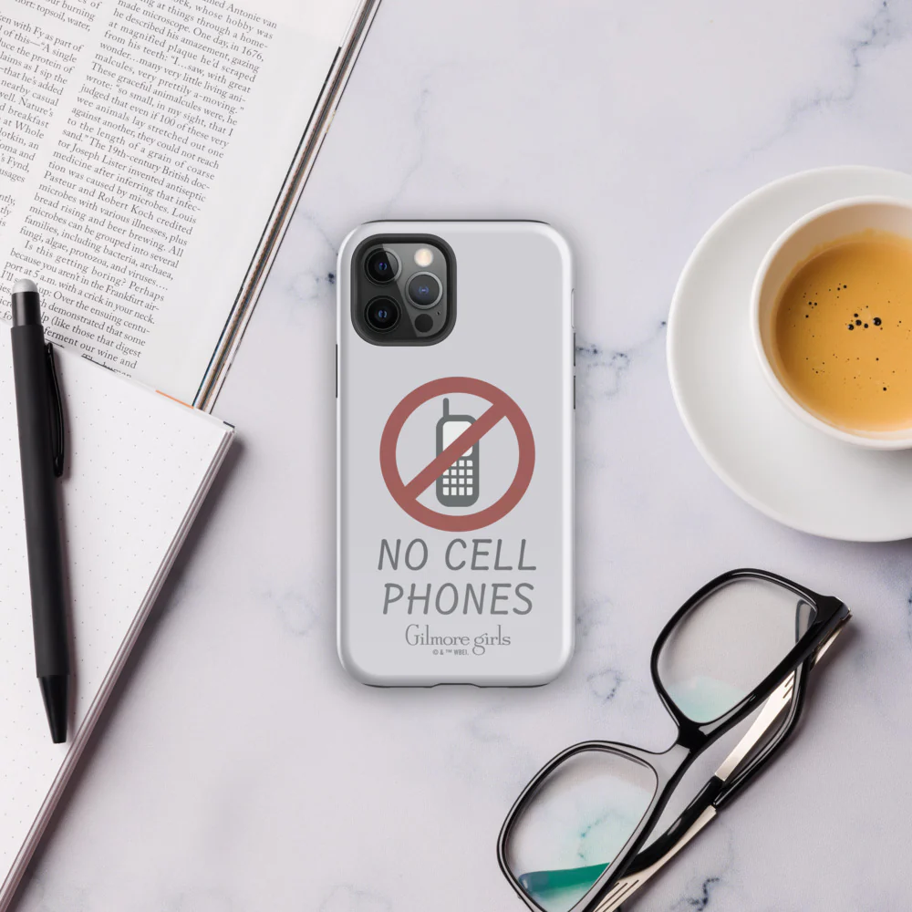 Gilmore Girls No Cell Phones iPhone Case - Image 54