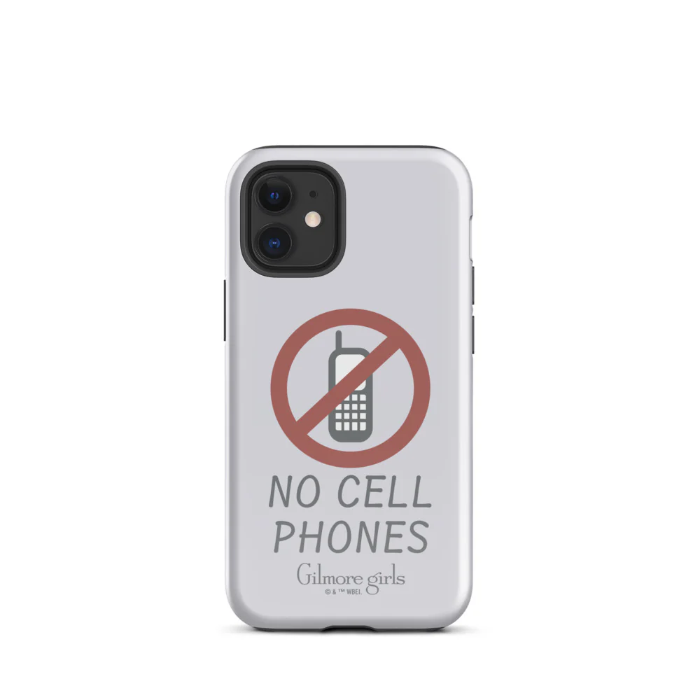 Gilmore Girls No Cell Phones iPhone Case - Image 55
