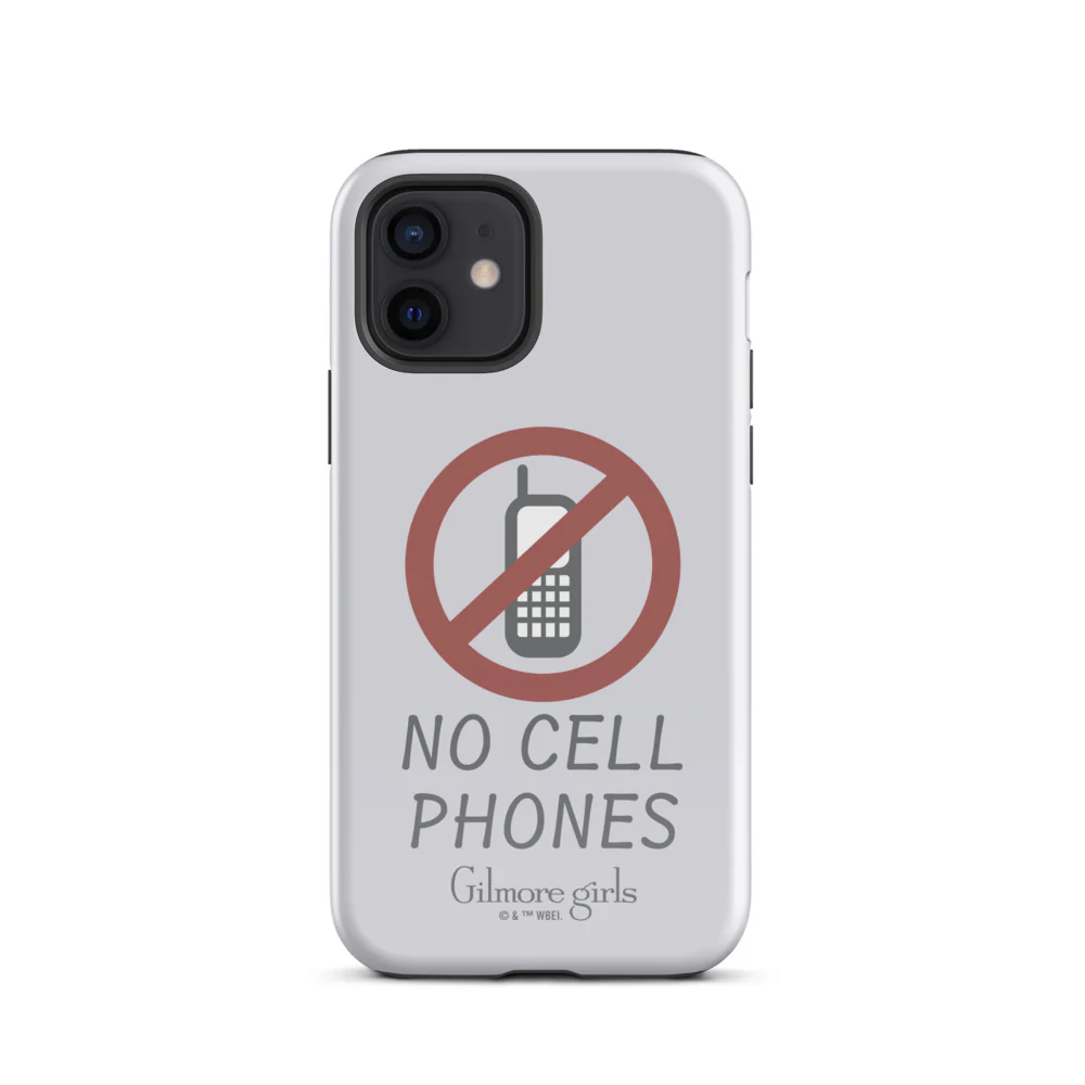 Gilmore Girls No Cell Phones iPhone Case - Image 58
