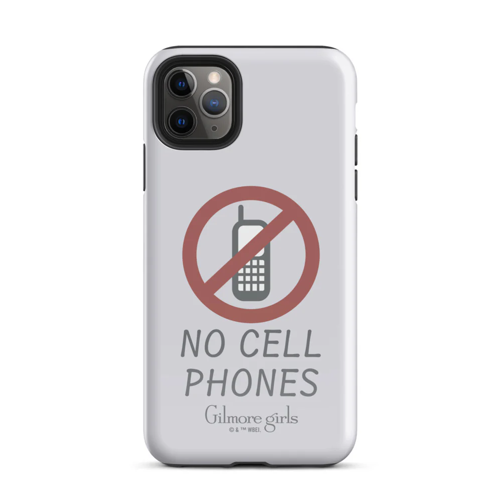 Gilmore Girls No Cell Phones iPhone Case - Image 61