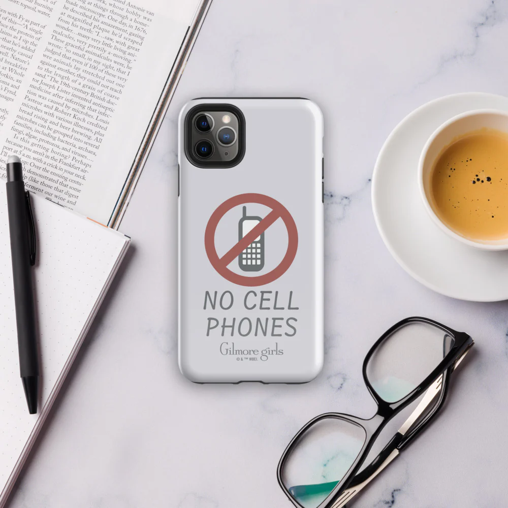 Gilmore Girls No Cell Phones iPhone Case - Image 63