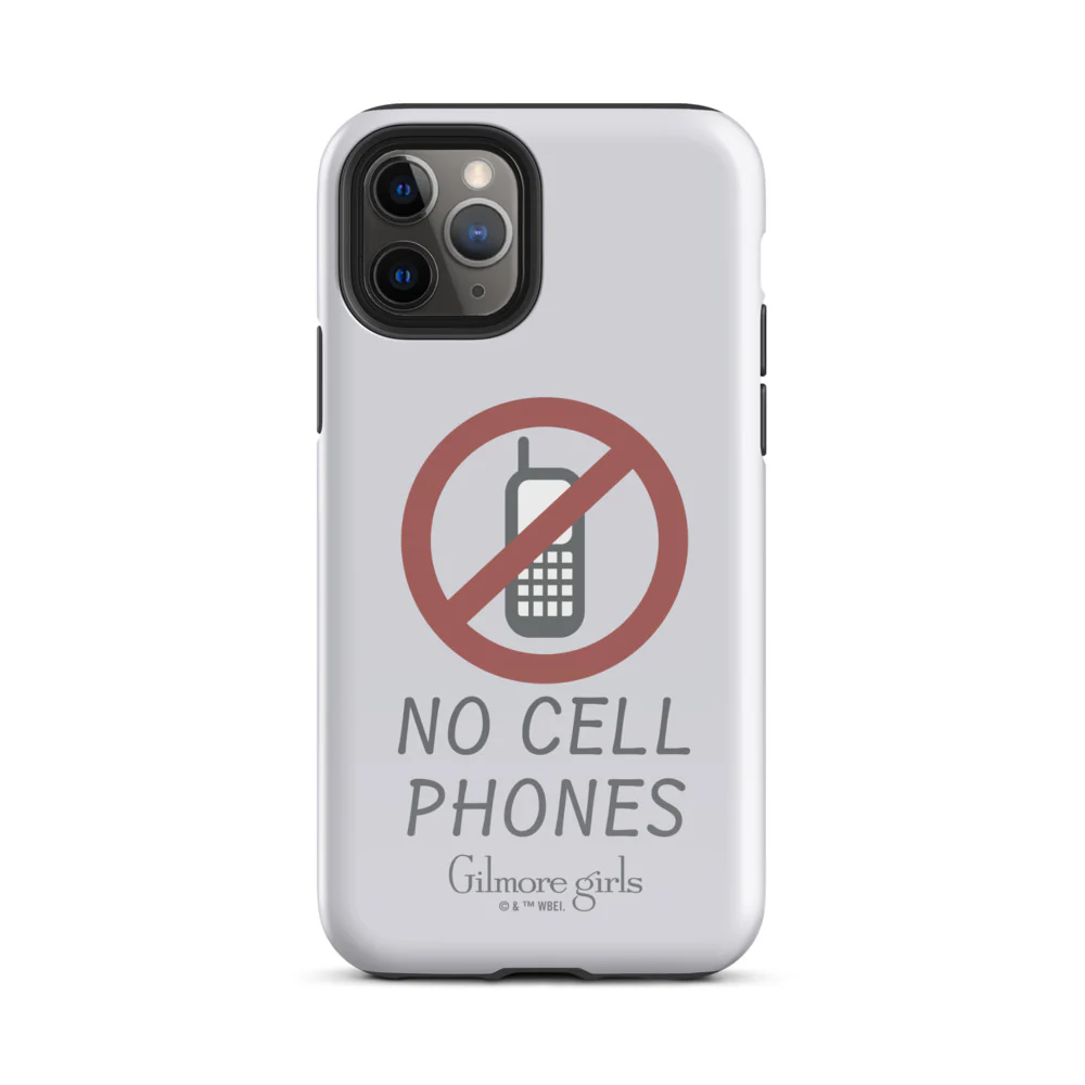 Gilmore Girls No Cell Phones iPhone Case - Image 64