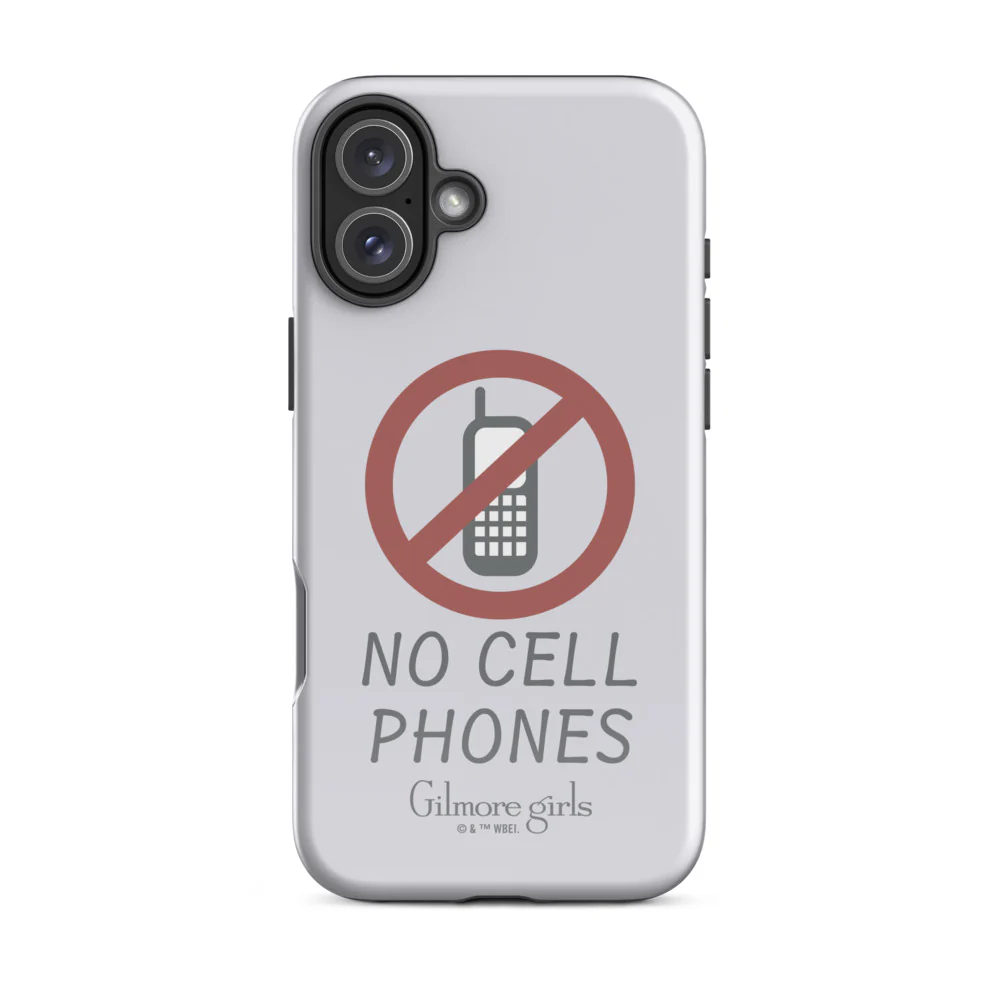 Gilmore Girls No Cell Phones iPhone Case - Image 7