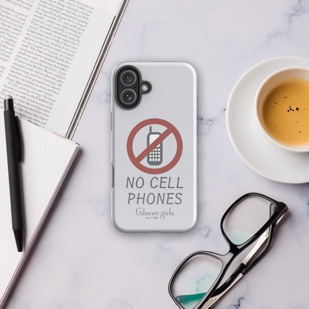 Gilmore Girls No Cell Phones iPhone Case - Image 9