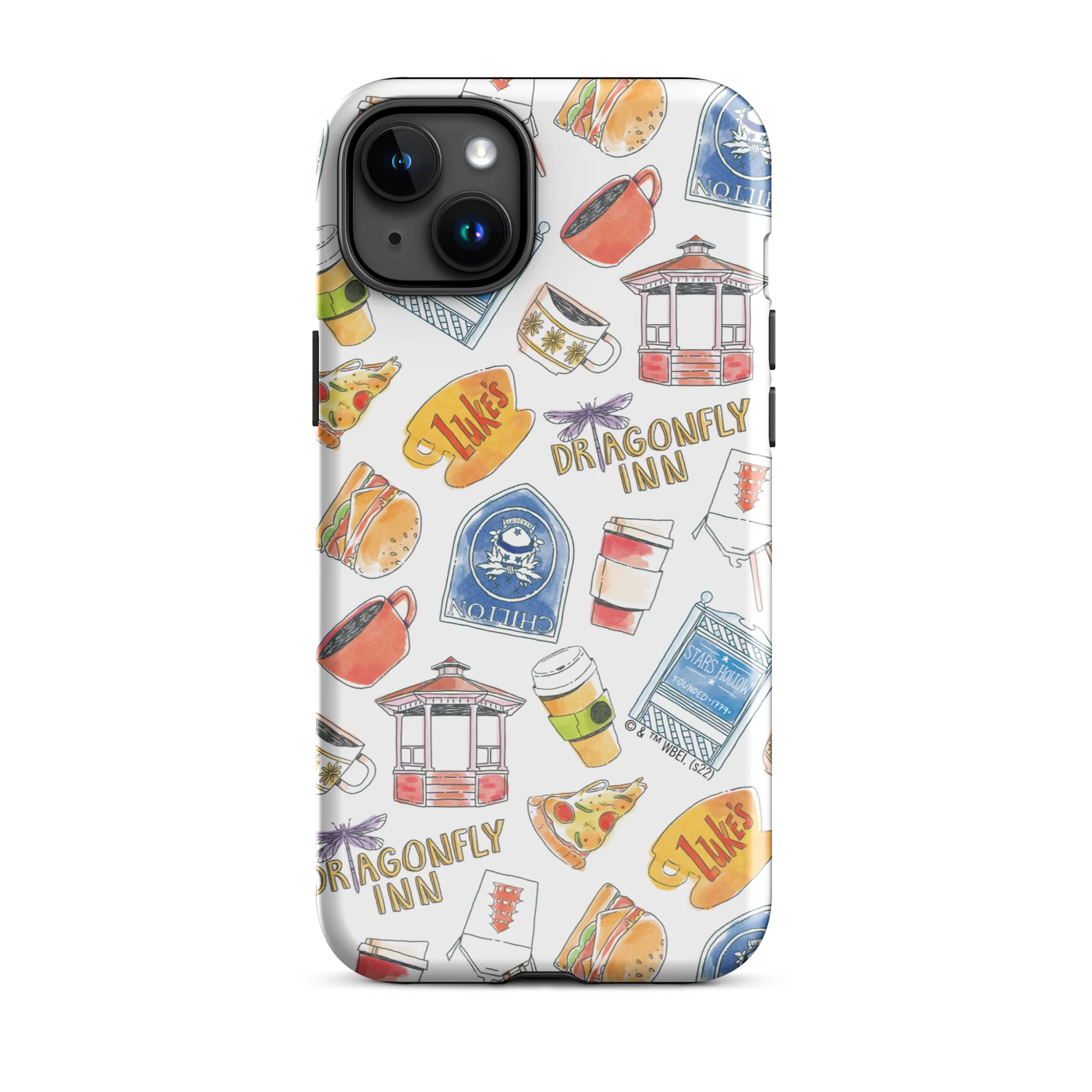 Gilmore Girls Pattern Tough Phone Case - iPhone - Image 11