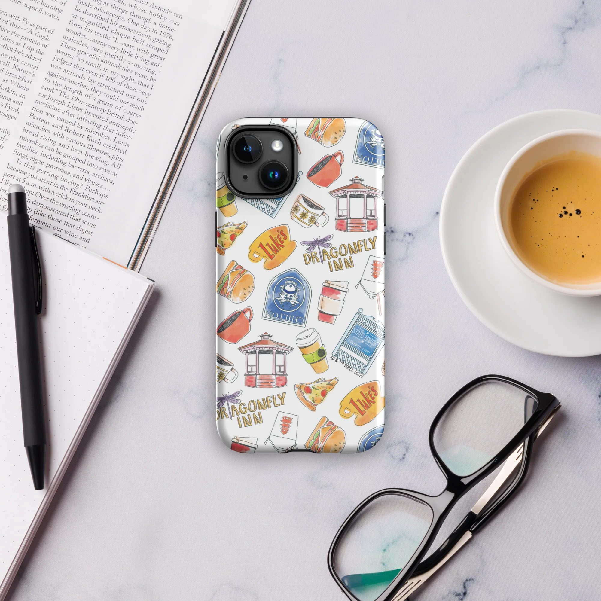 Gilmore Girls Pattern Tough Phone Case - iPhone - Image 13