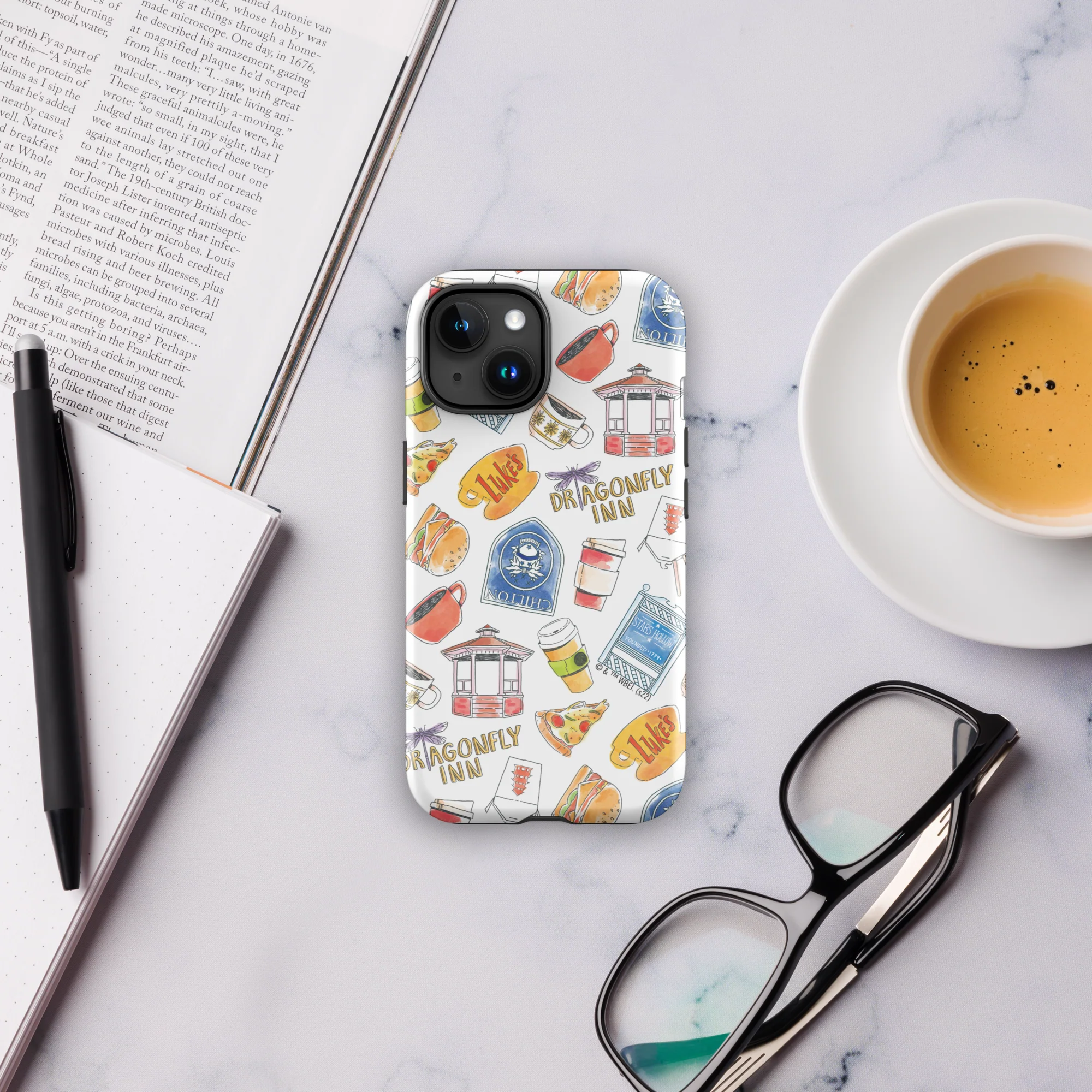 Gilmore Girls Pattern Tough Phone Case - iPhone - Image 16