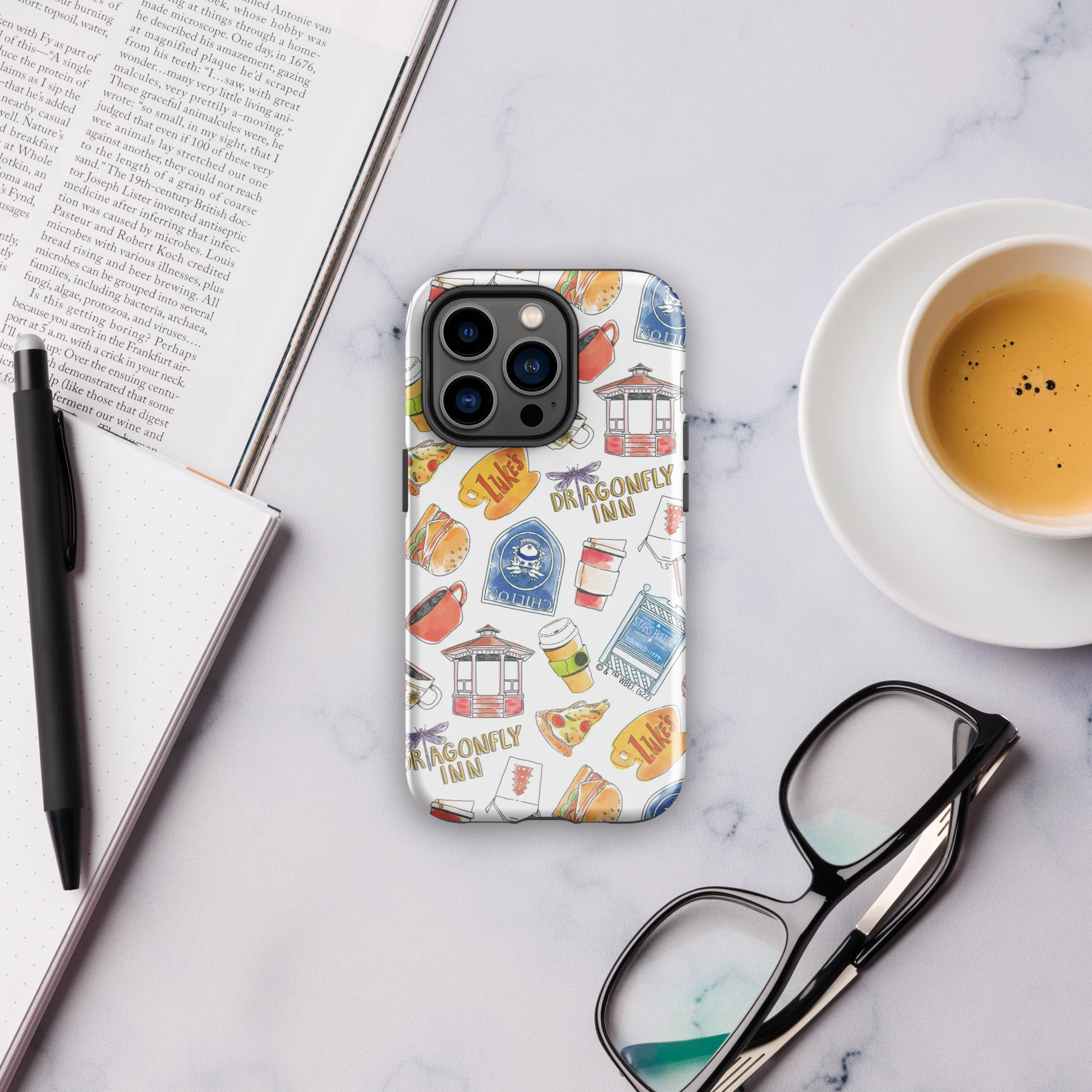 Gilmore Girls Pattern Tough Phone Case - iPhone - Image 22