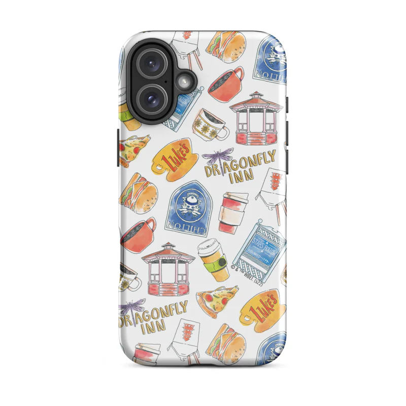 Gilmore Girls Pattern Tough Phone Case - iPhone - Image 3