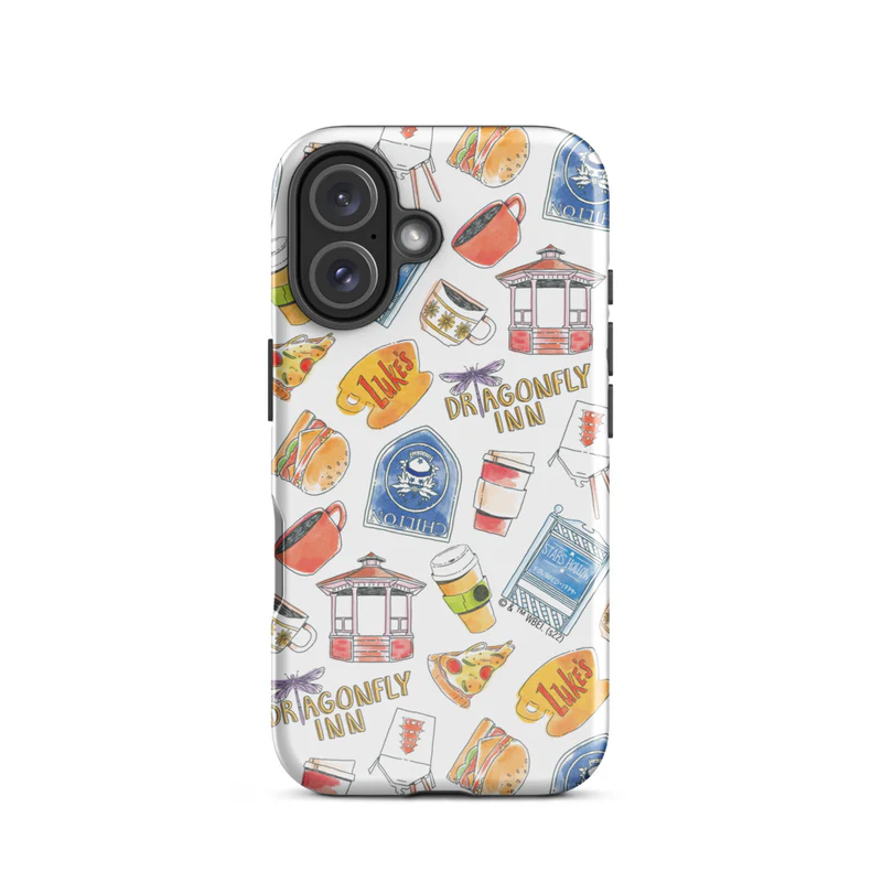 Gilmore Girls Pattern Tough Phone Case - iPhone - Image 4