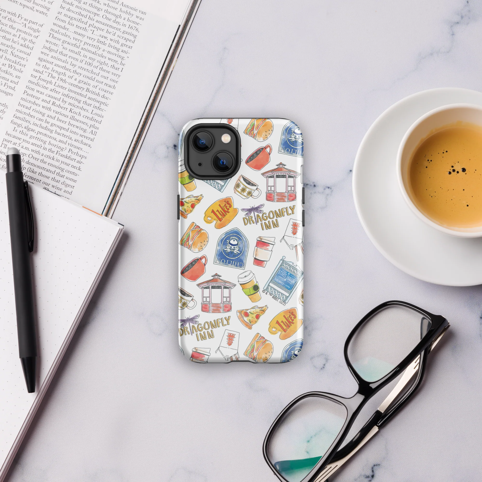 Gilmore Girls Pattern Tough Phone Case - iPhone - Image 40