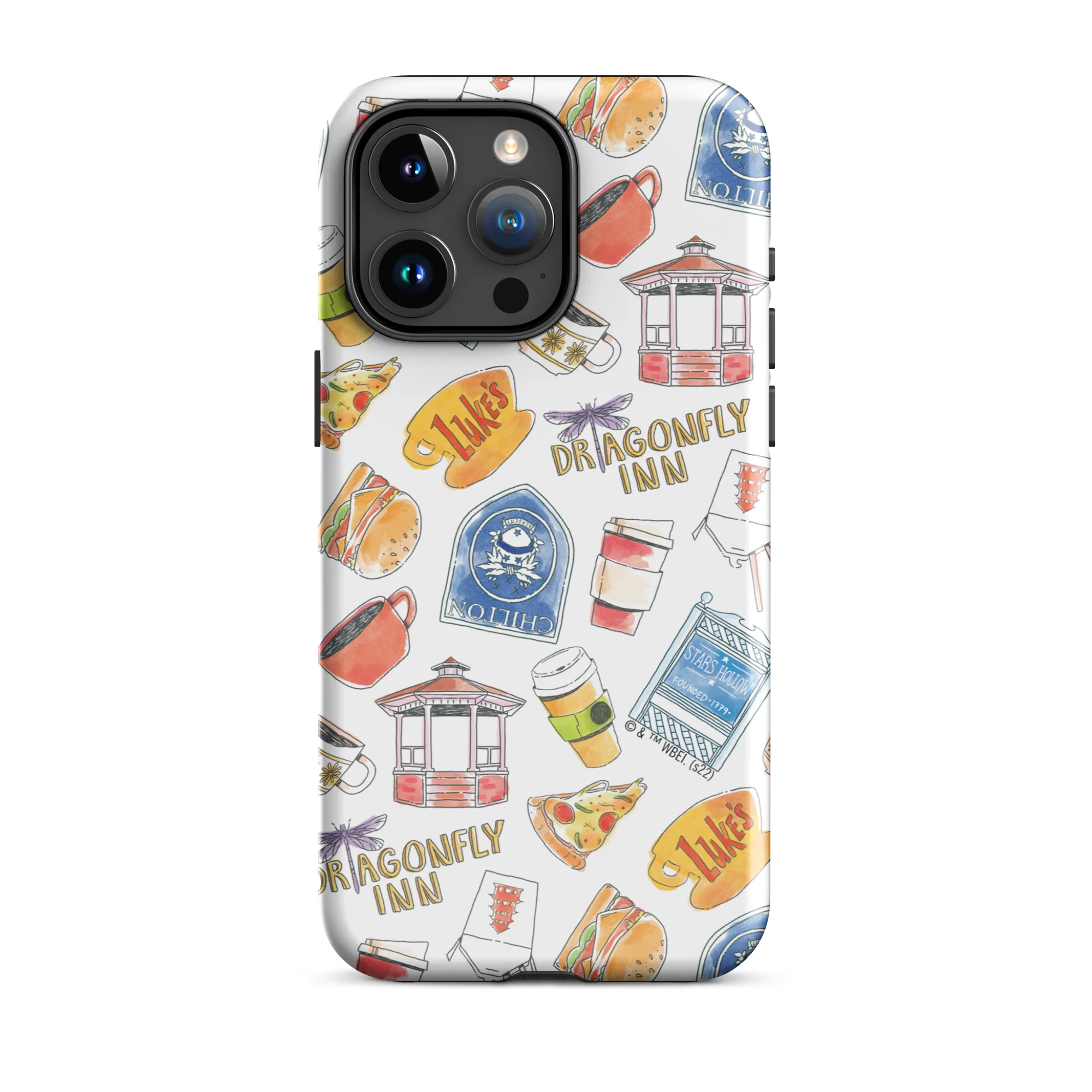 Gilmore Girls Pattern Tough Phone Case - iPhone - Image 5
