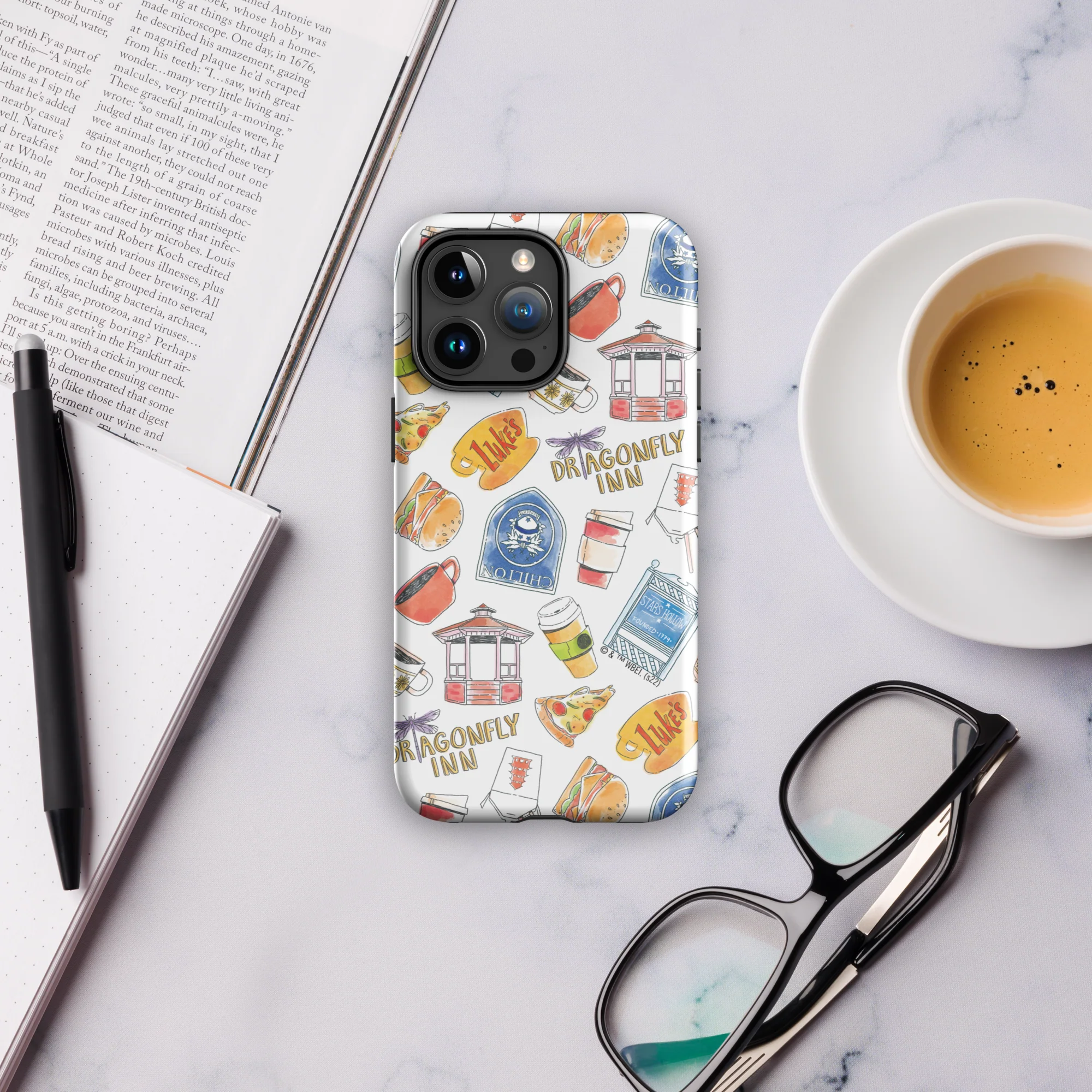 Gilmore Girls Pattern Tough Phone Case - iPhone - Image 7
