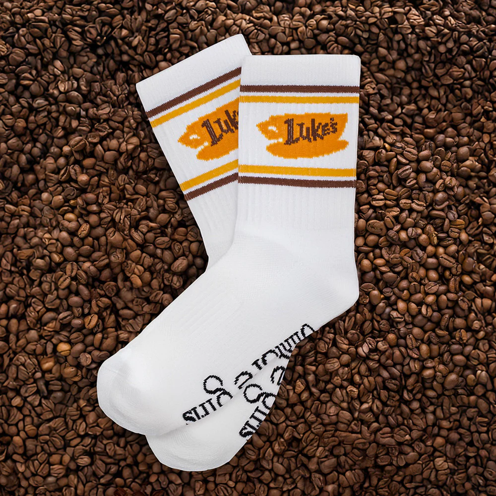 Gilmore Girls Luke's Diner Crew Socks - Image 2