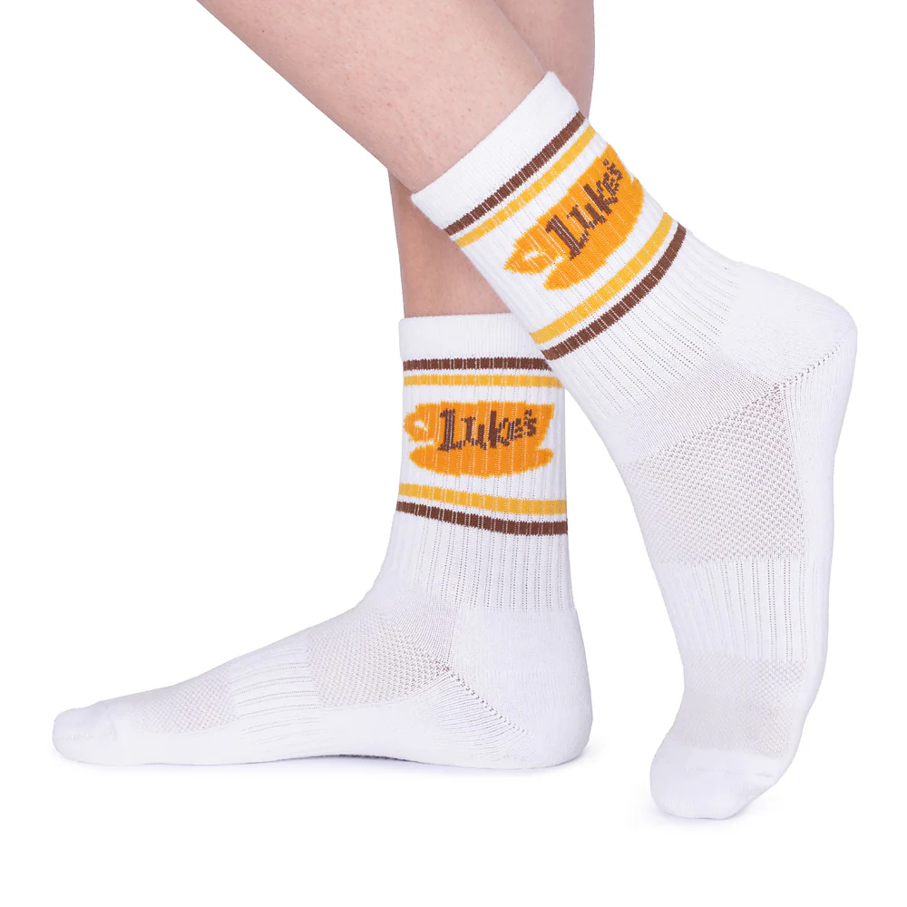 Gilmore Girls Luke's Diner Crew Socks - Image 4