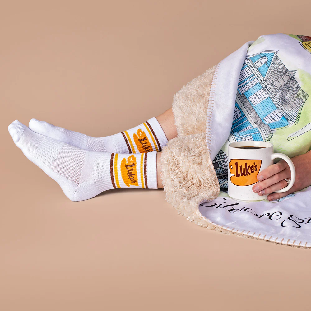 Gilmore Girls Luke's Diner Crew Socks - Image 7