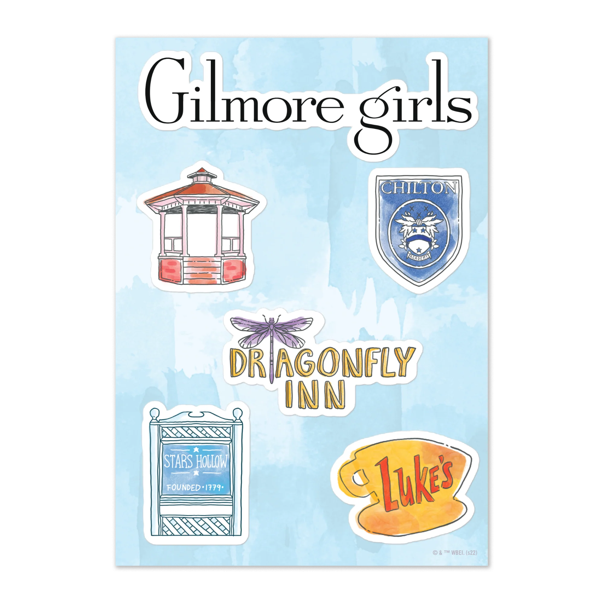 Gilmore Girls Sticker Sheet