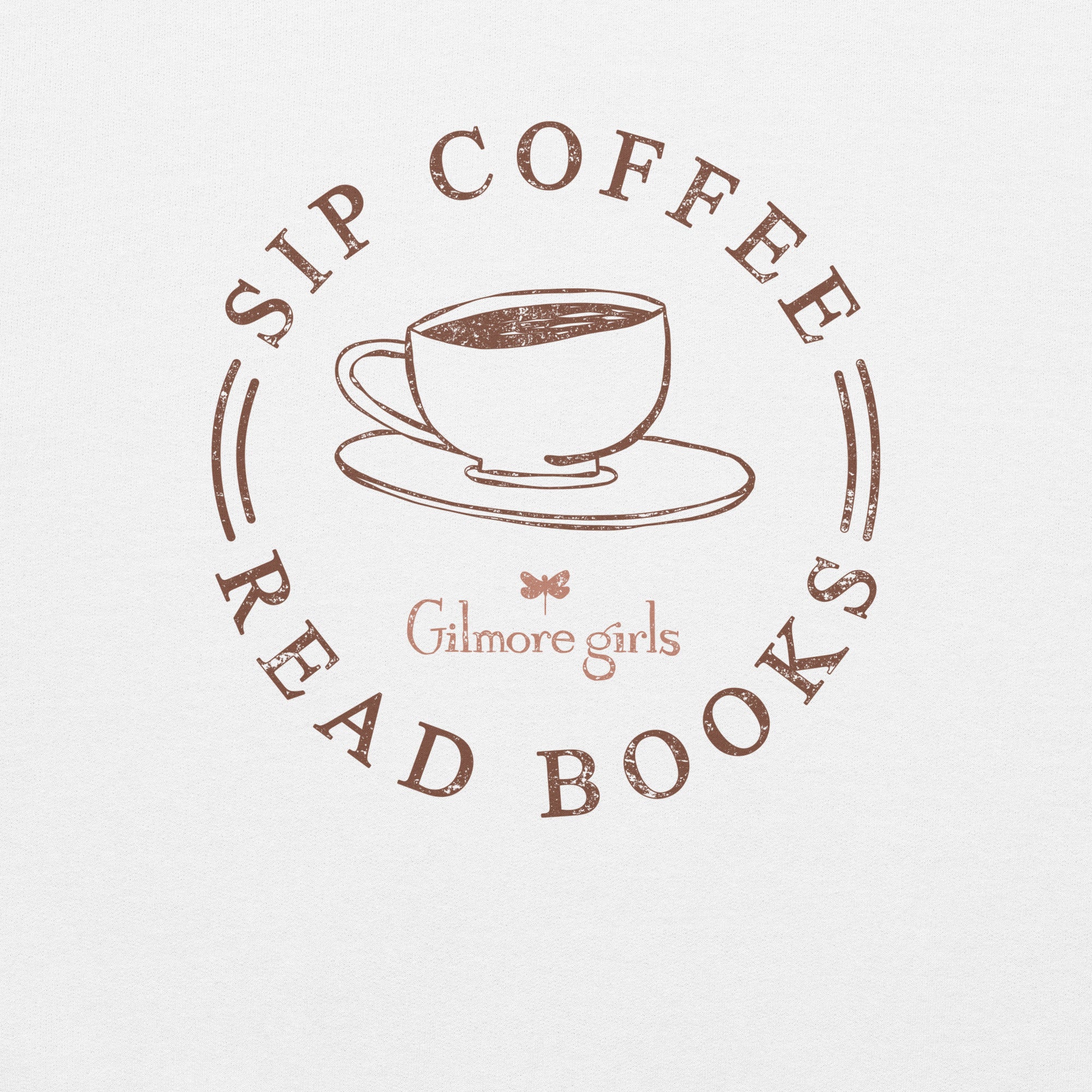 Gilmore Girls Sweatshirt Sip Coffee Read Books - Image 12