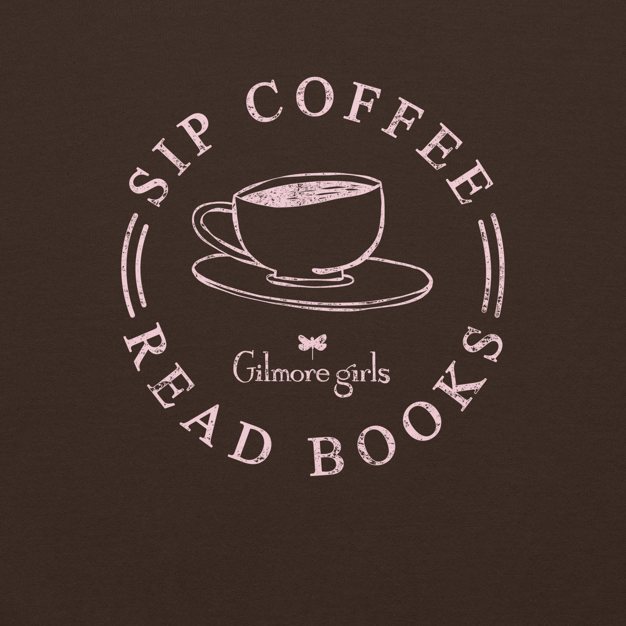 Gilmore Girls Sweatshirt Sip Coffee Read Books - Image 4