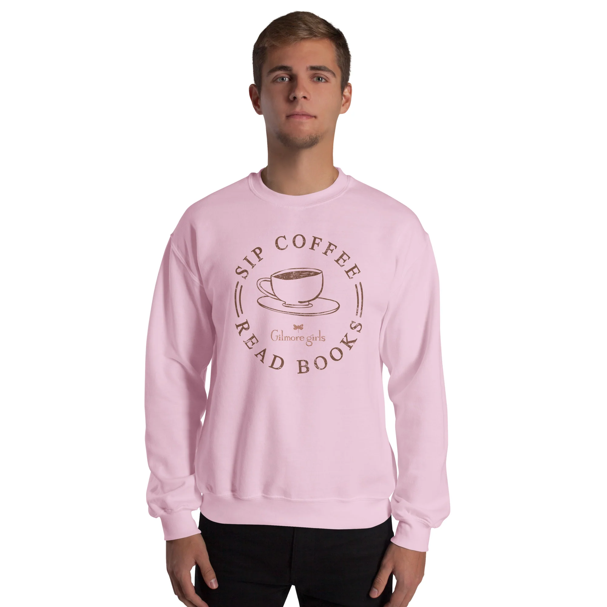 Gilmore Girls Sweatshirt Sip Coffee Read Books - Image 7