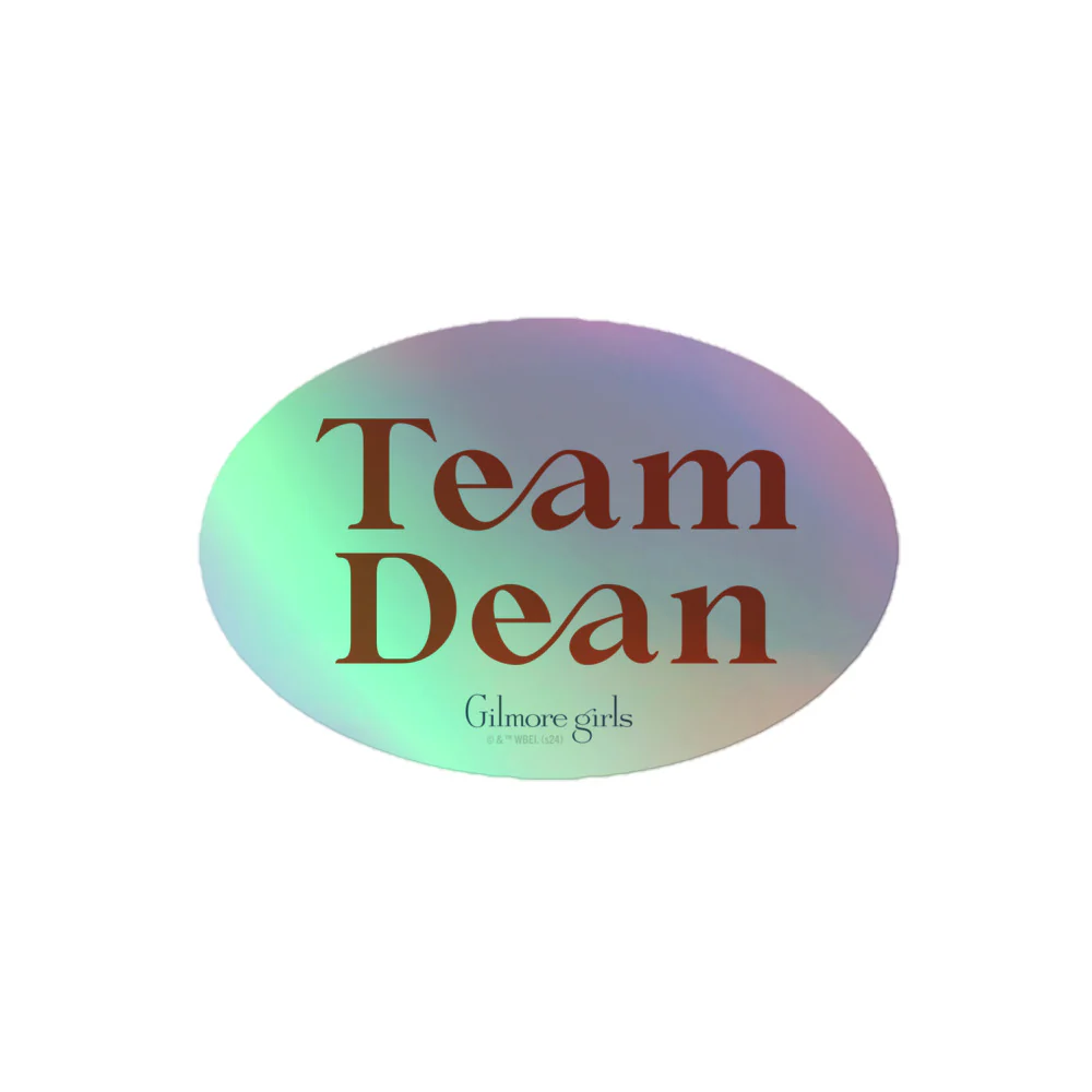 Gilmore Girls Team Dean Holographic Sticker - Image 3