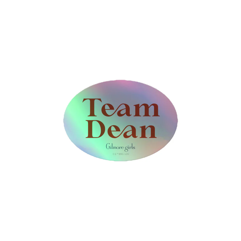 Gilmore Girls Team Dean Holographic Sticker - Image 4