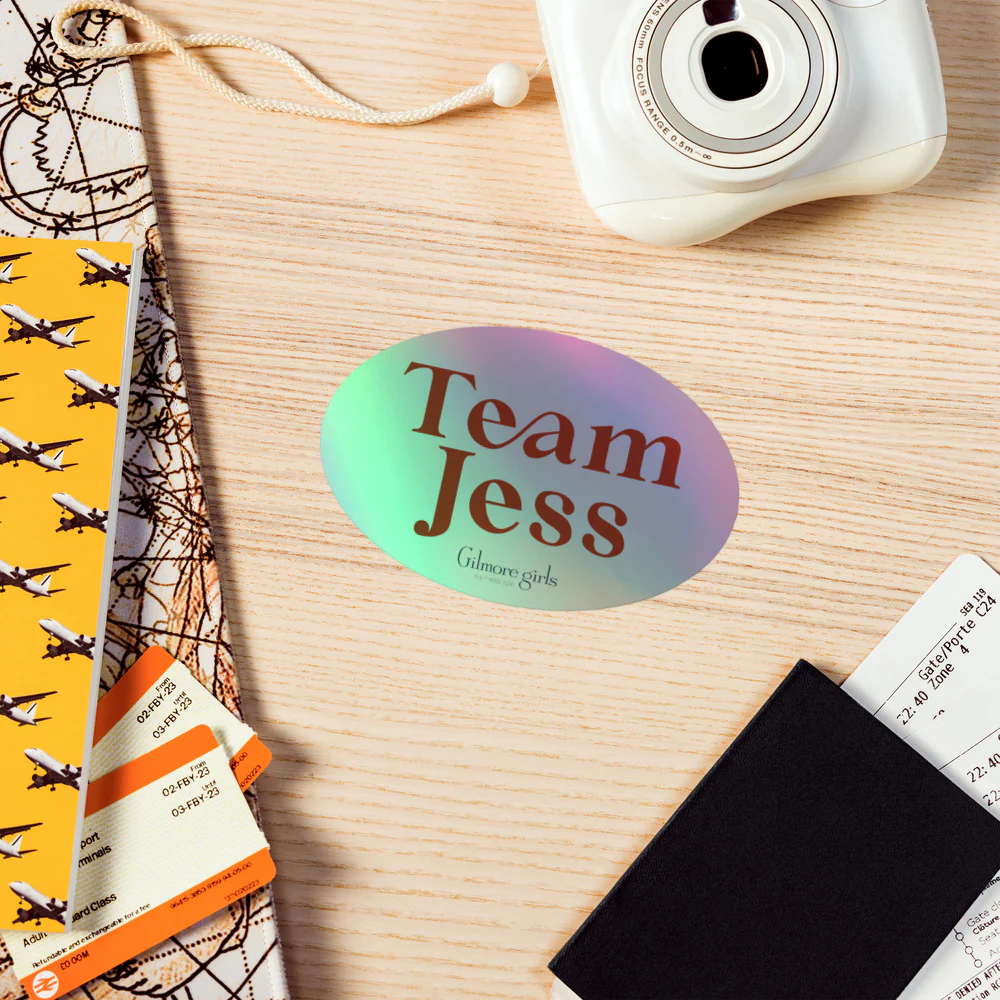 Gilmore Girls Team Jess Holographic Sticker - Image 2