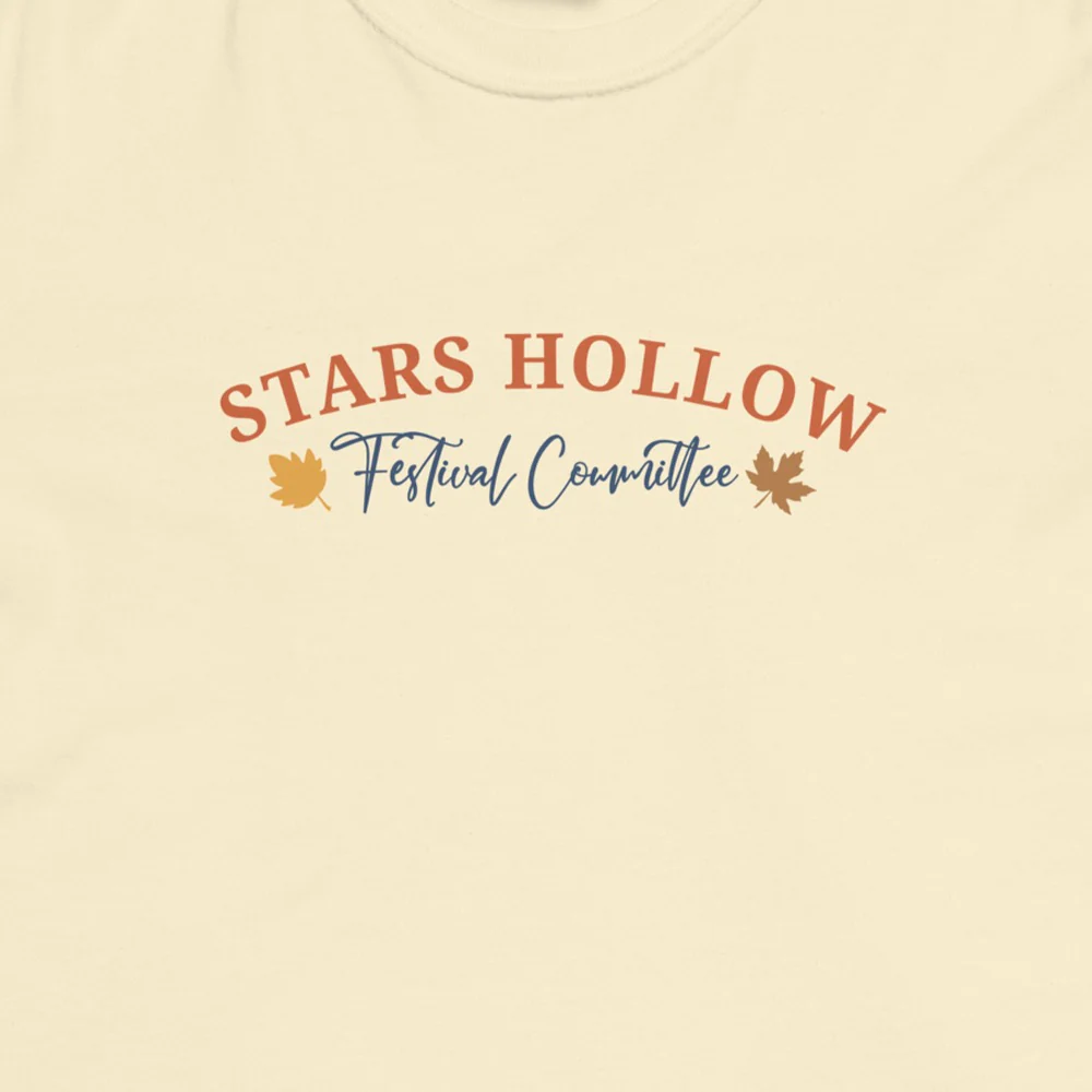 Gilmore Girls Town Events Comfort Colors Adult T-Shirt - Image 3