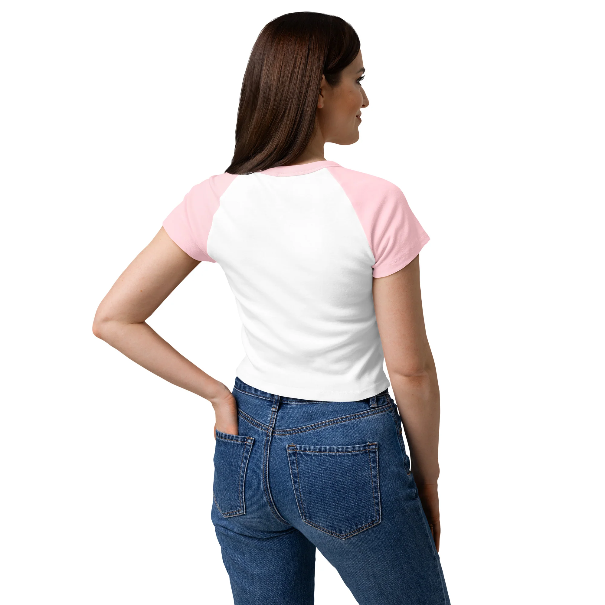 Gilmore Girls Women's Micro Rib Raglan Baby Tee Stars Hollow CT - Image 3