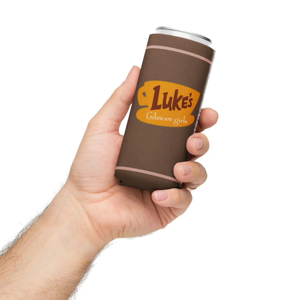 Gilmore Girls Luke's Diner Logo Can Cooler - Image 4