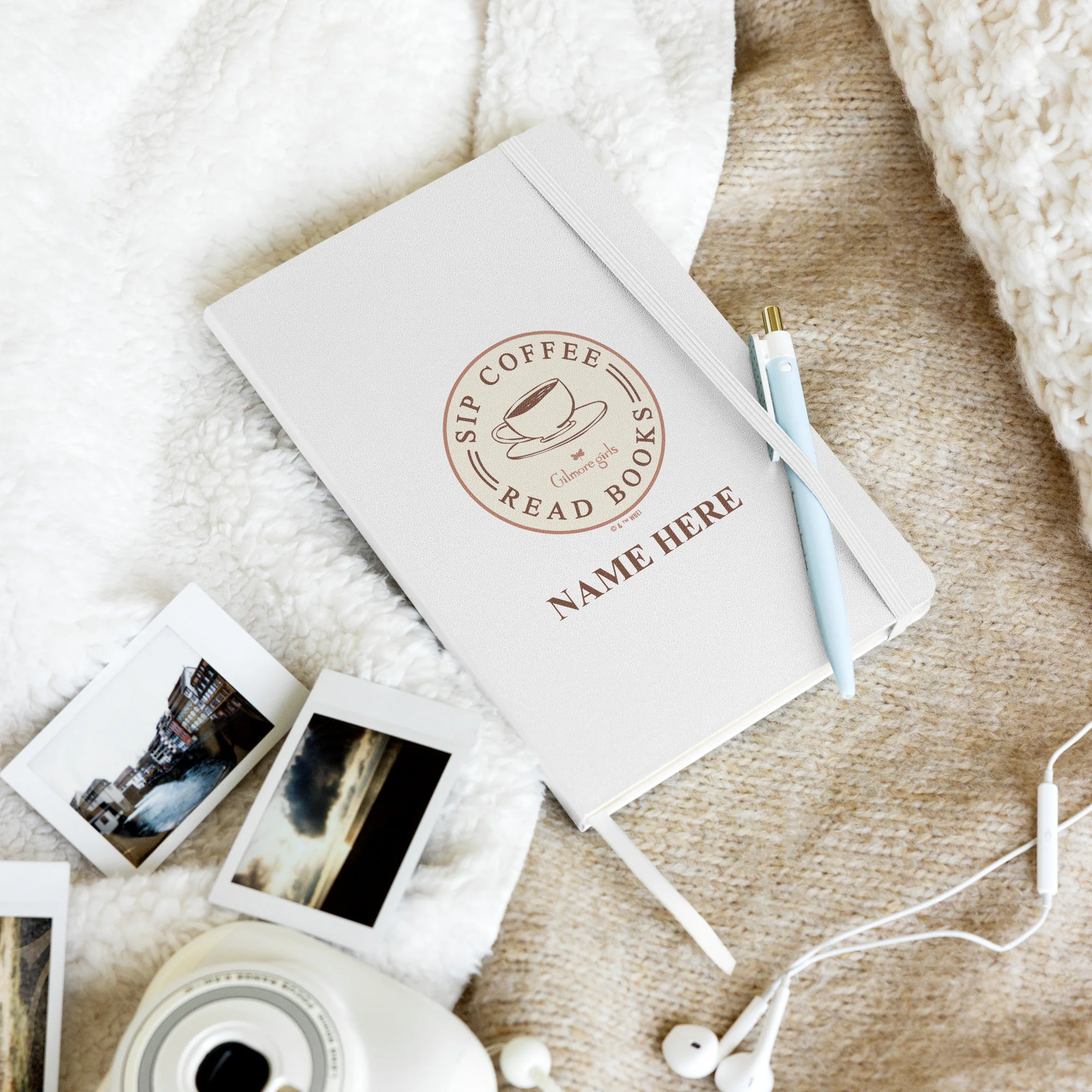 Gilmore Girls Personalized Notebook Sip Coffee Read Books - Image 2