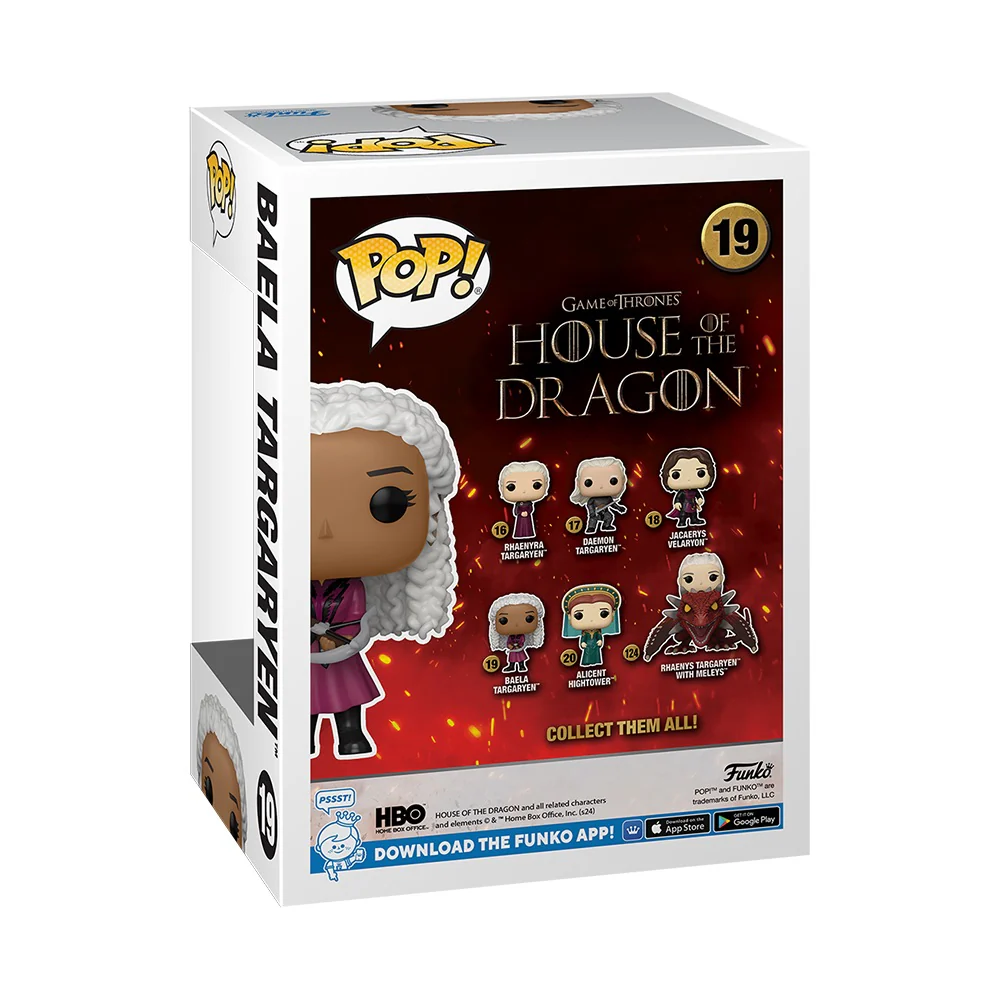 House of the Dragon Baela Targaryen Funko Pop! Figure - Image 3