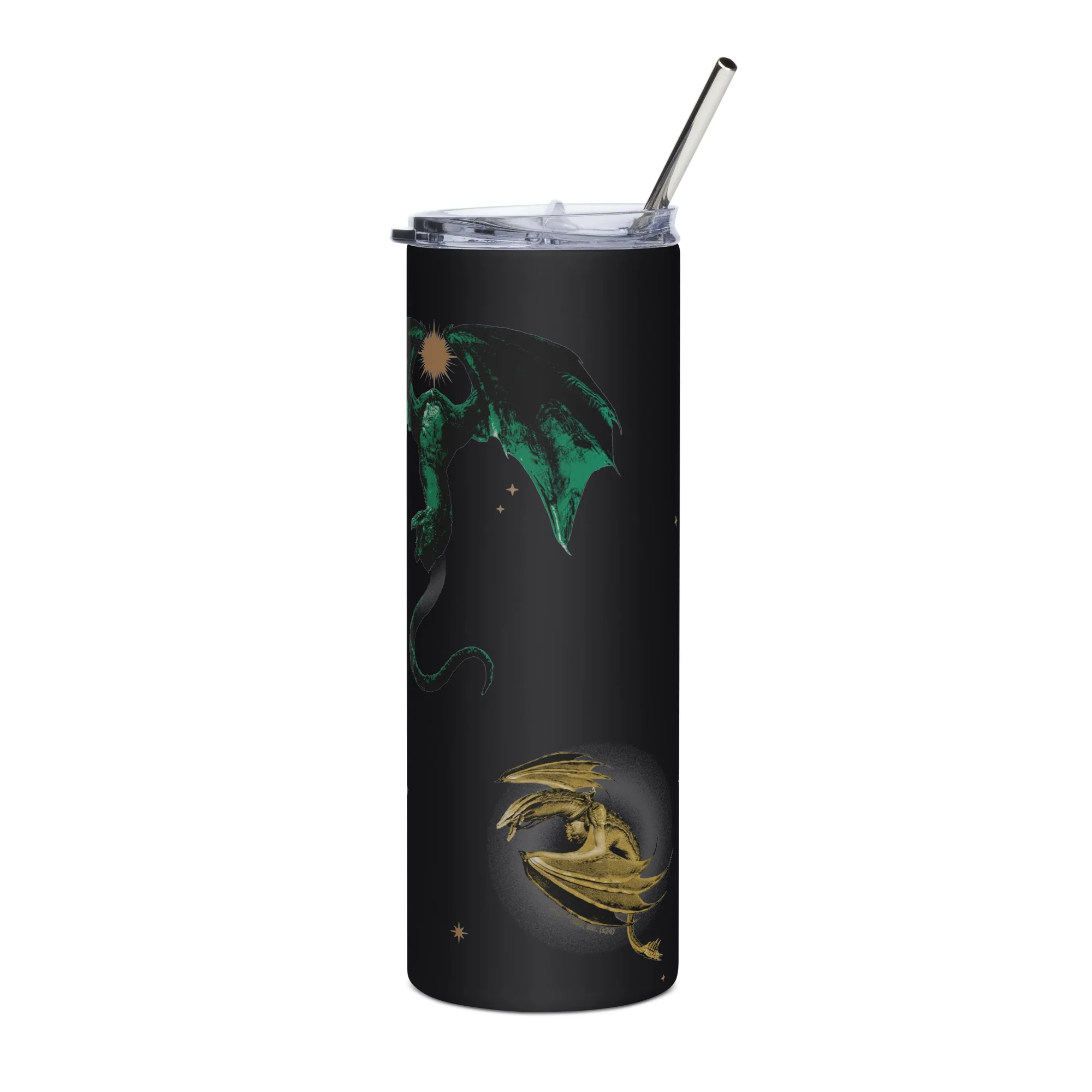 House Of the Dragon Dragons in Flight Stainless 20 oz Steel Tumbler - Image 2