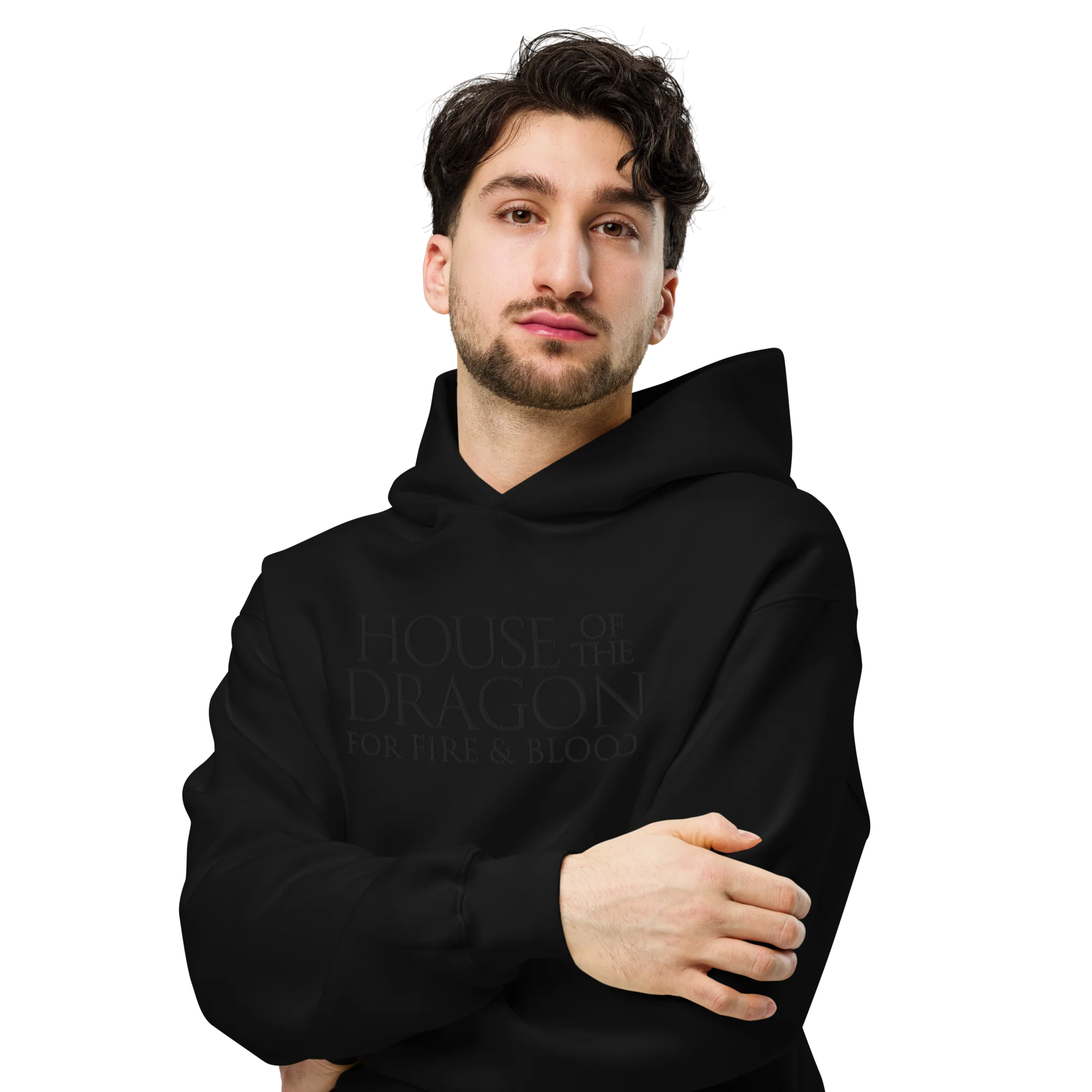 House of the Dragon Embroidered Hoodie Hero Villain - Image 4