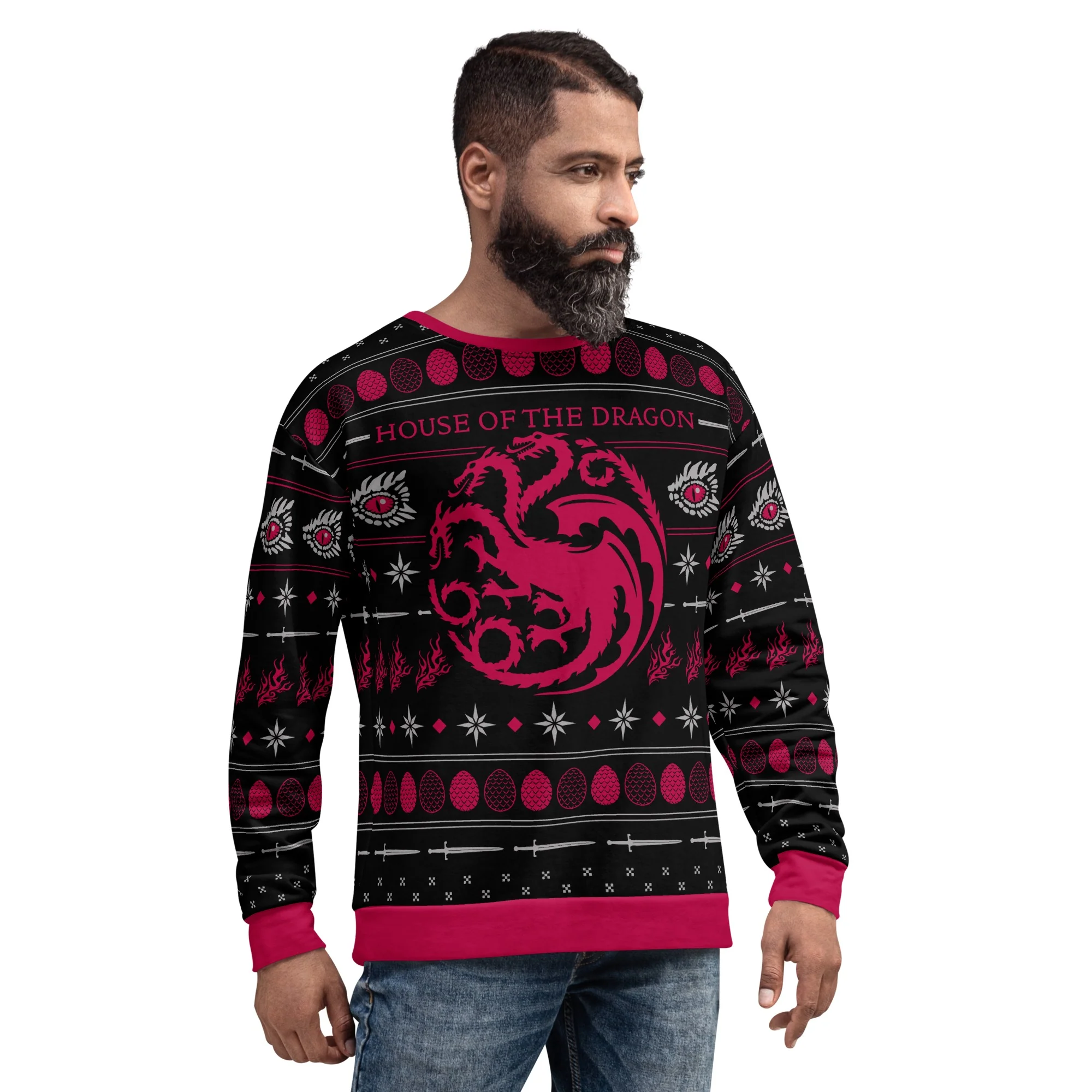House of the Dragon Holiday Adult Sweatshirt - Image 4