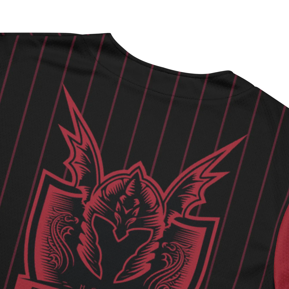 House of the Dragon House Targaryen Baseball Jersey - Image 11