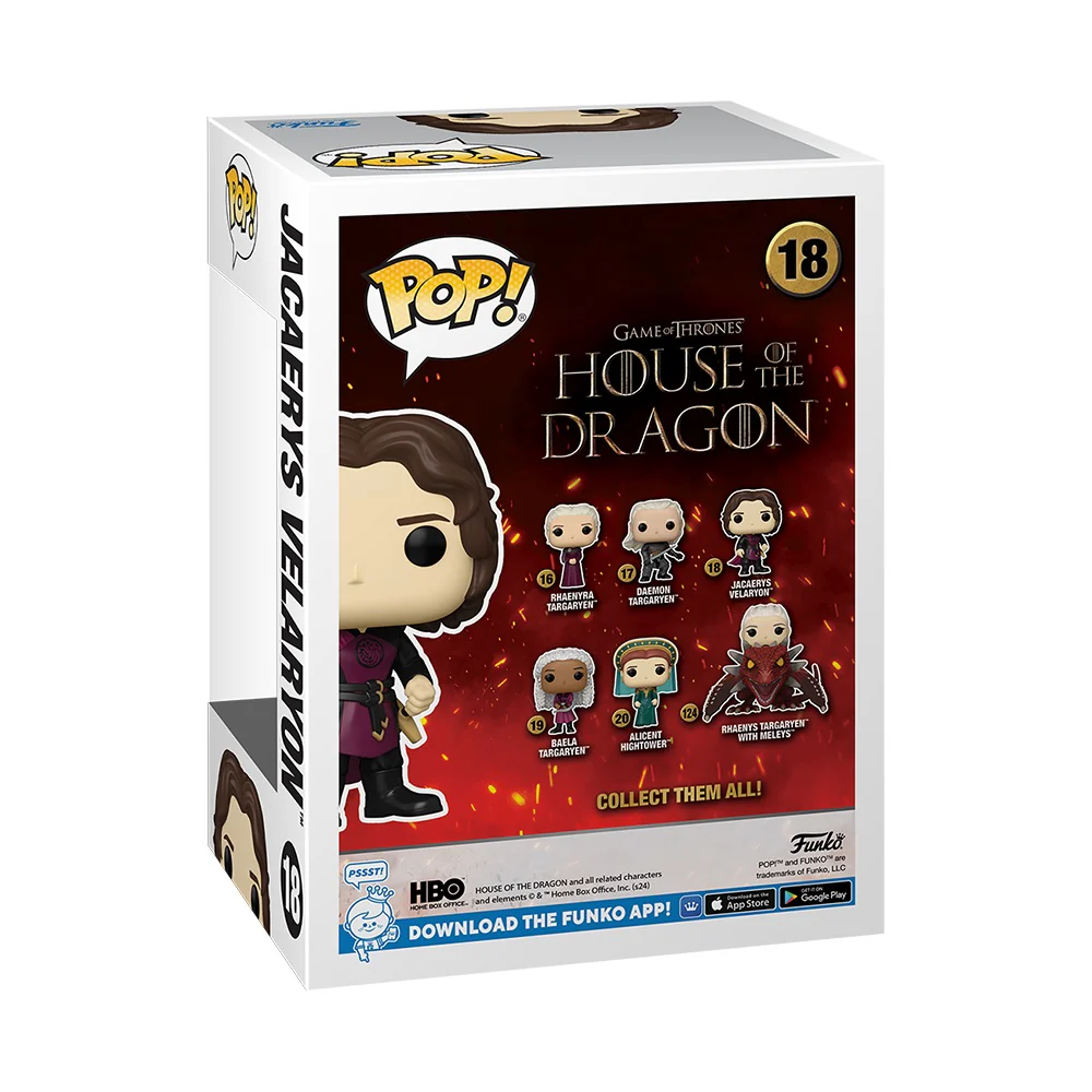 House of the Dragon Jacaerys Velaryon Funko Pop! Figure - Image 3