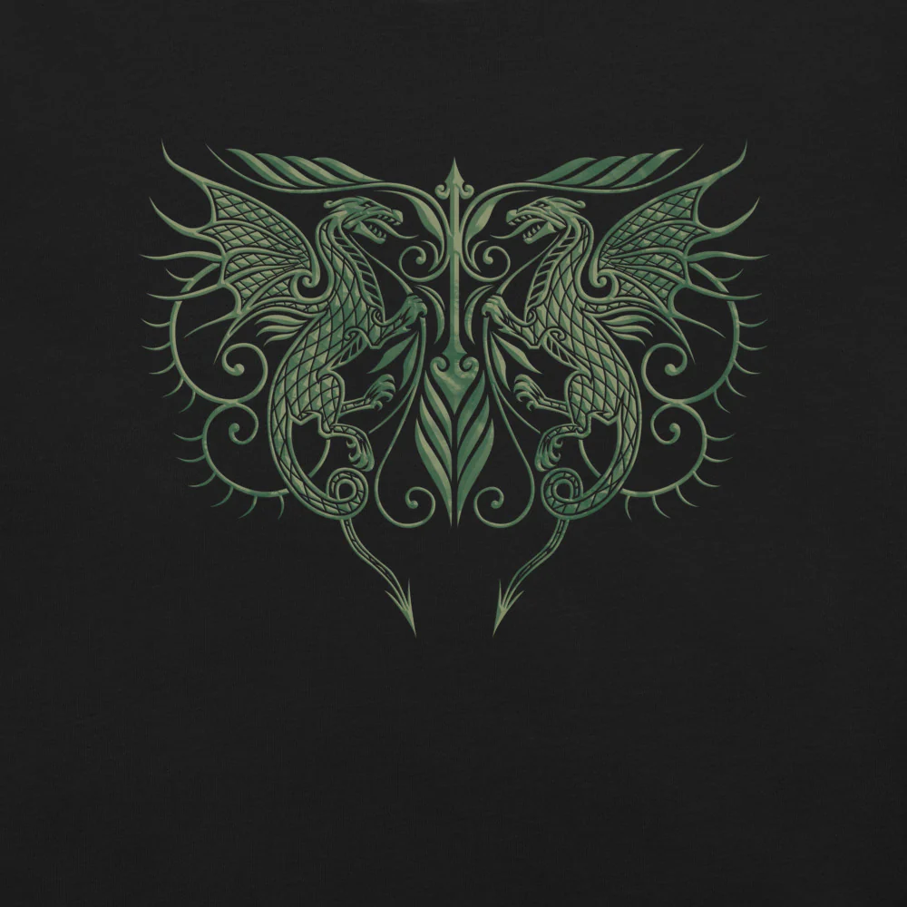 House of the Dragon King Aegon Targaryen’s II Crest T-shirt - Image 2