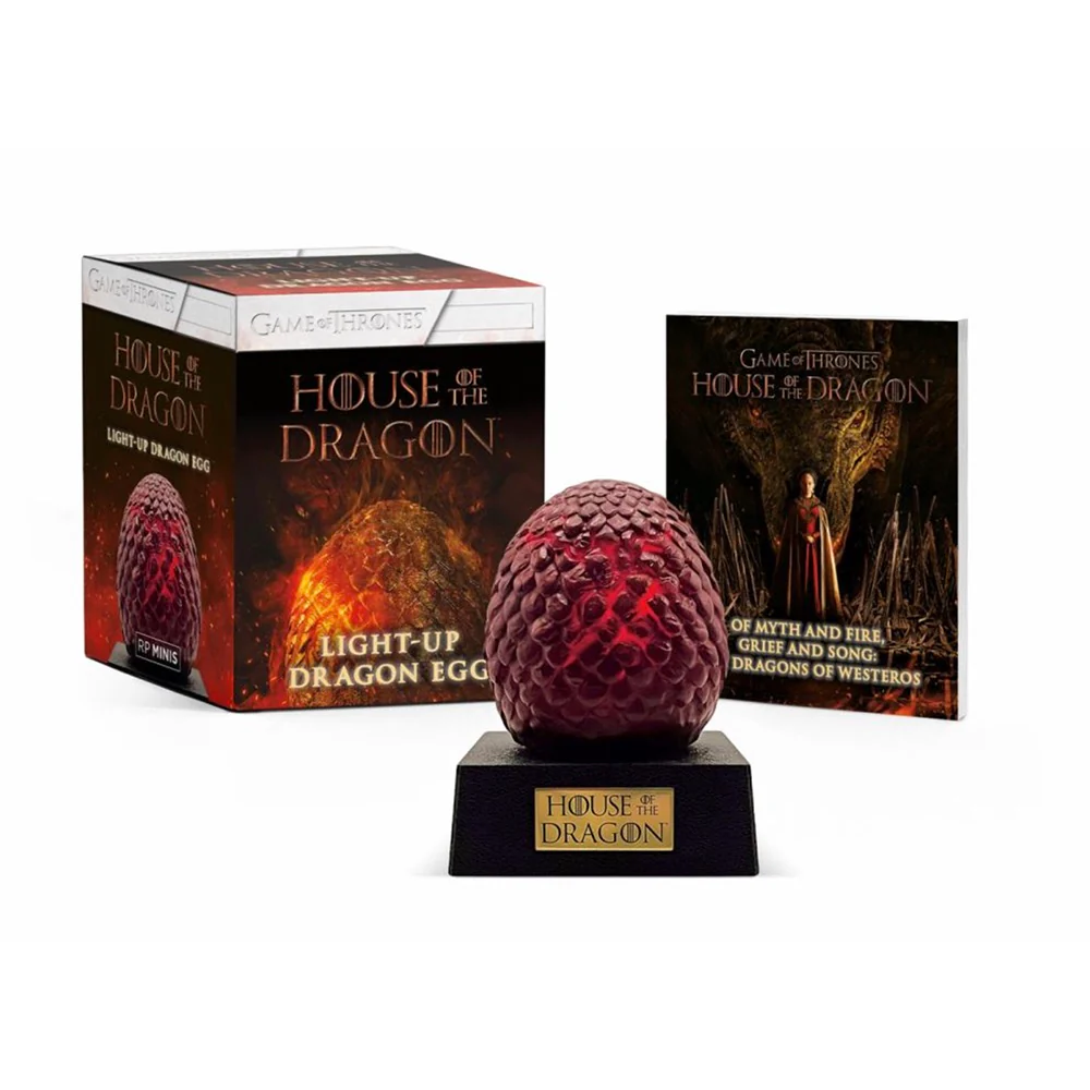 House of the Dragon: Light-Up Dragon Egg With Book Included - Image 2