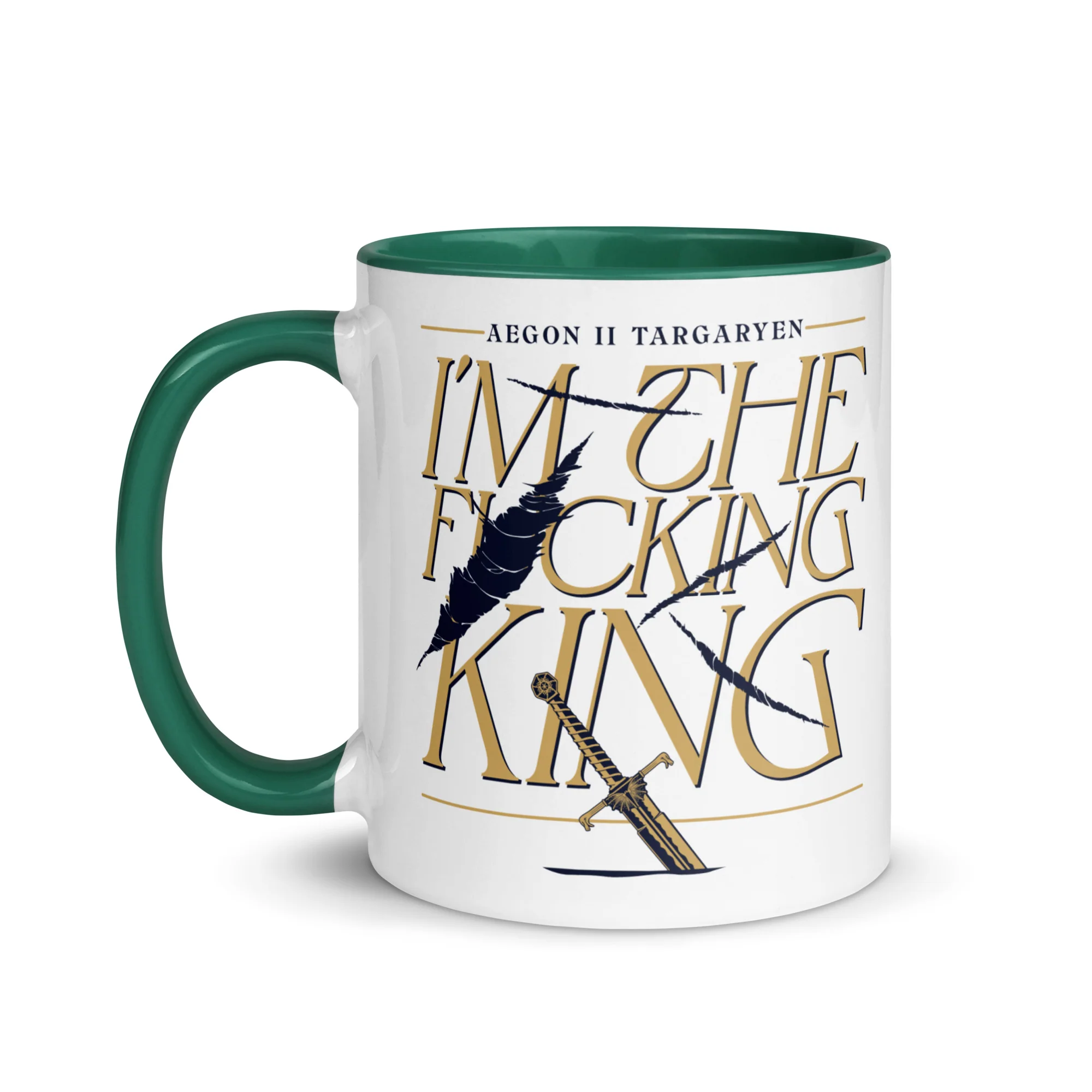 House of the Dragon Personalized Mug I Am The F*cking King - Image 2