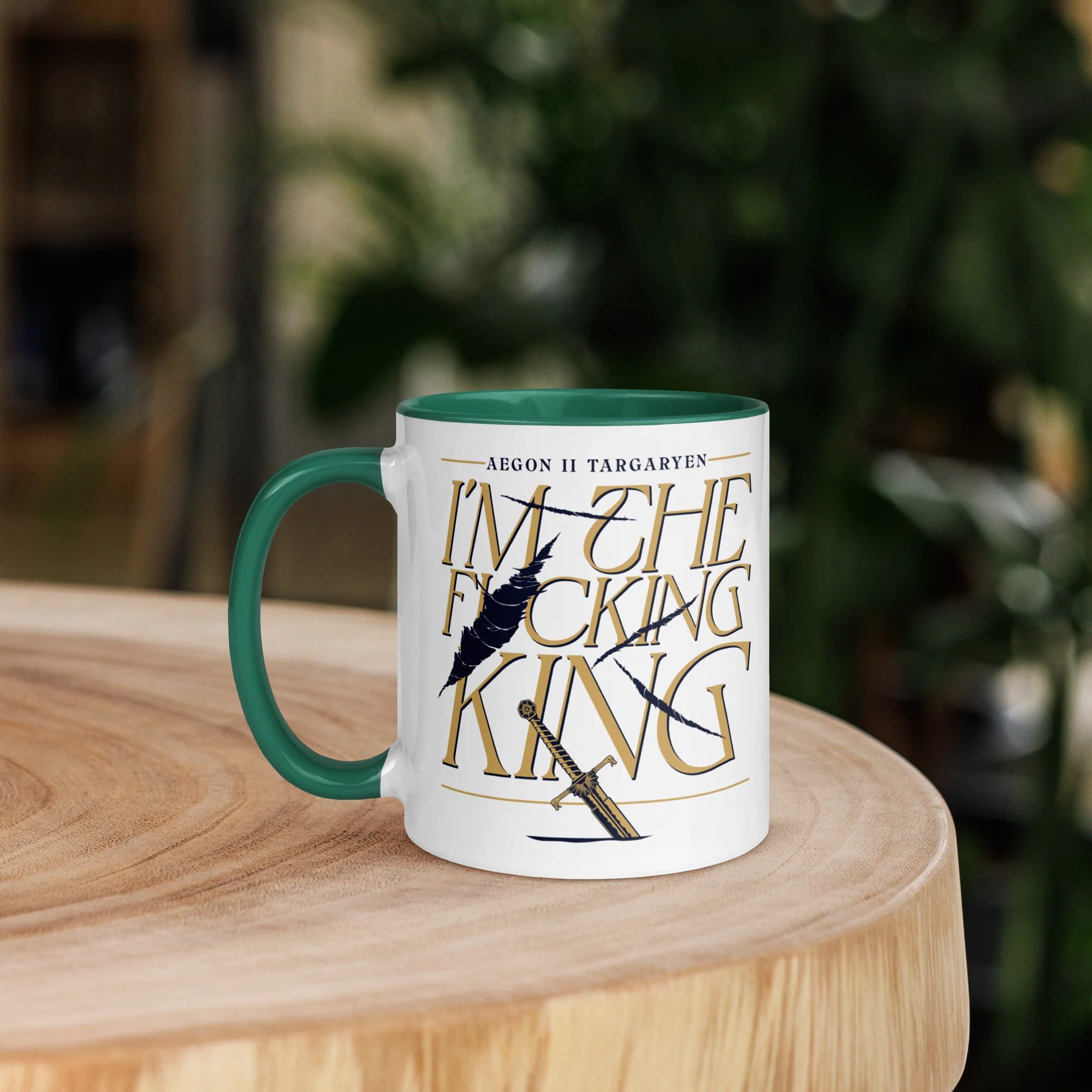 House of the Dragon Personalized Mug I Am The F*cking King - Image 4