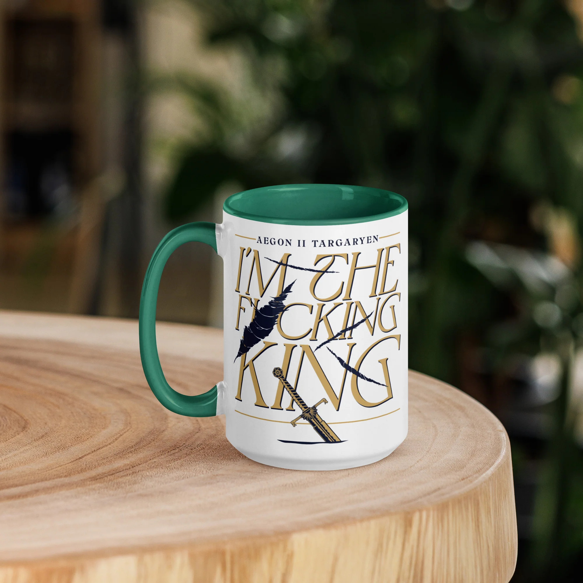 House of the Dragon Personalized Mug I Am The F*cking King - Image 7