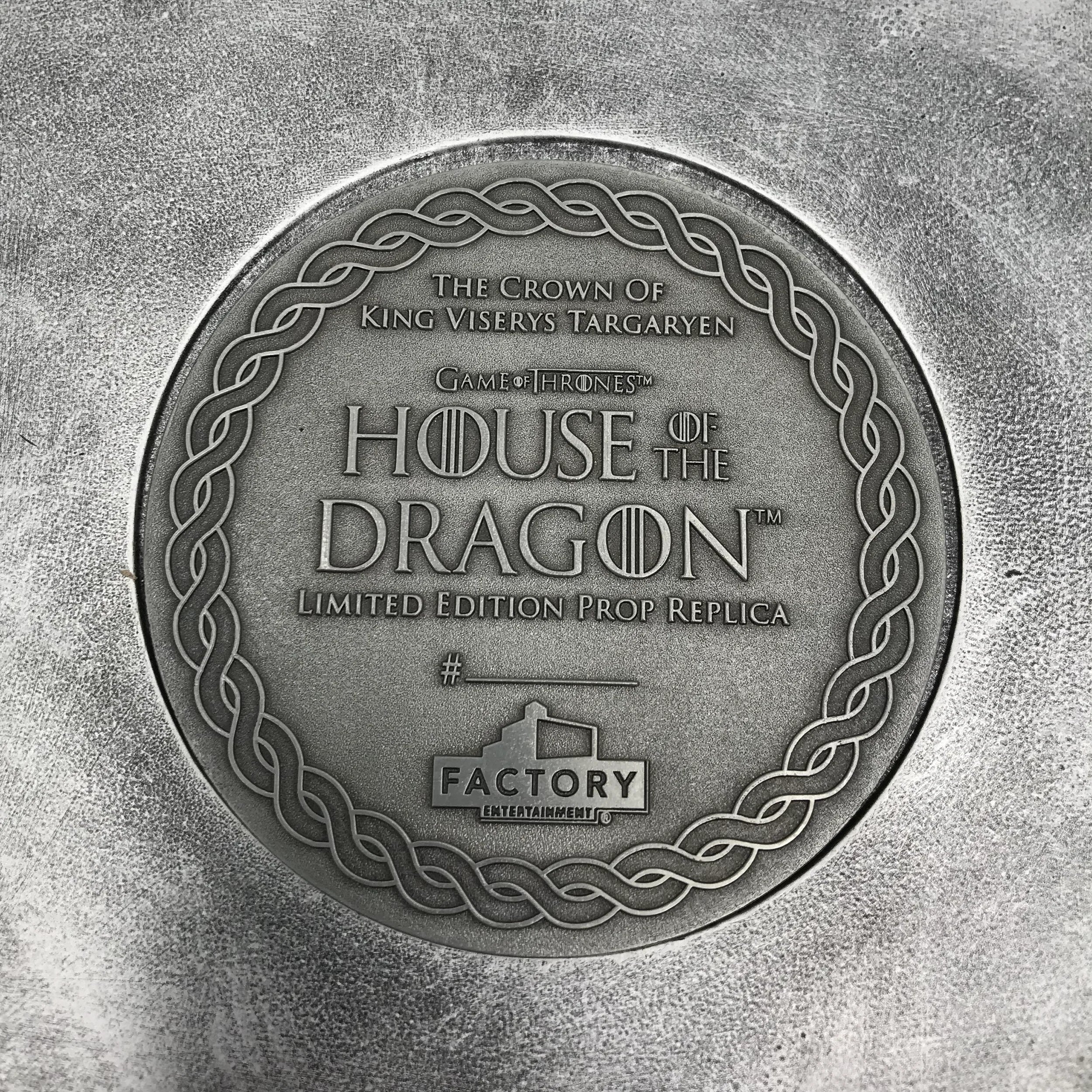 House of the Dragon Prop Replica The Crown of King Viserys Targaryen Limited Edition - Image 13
