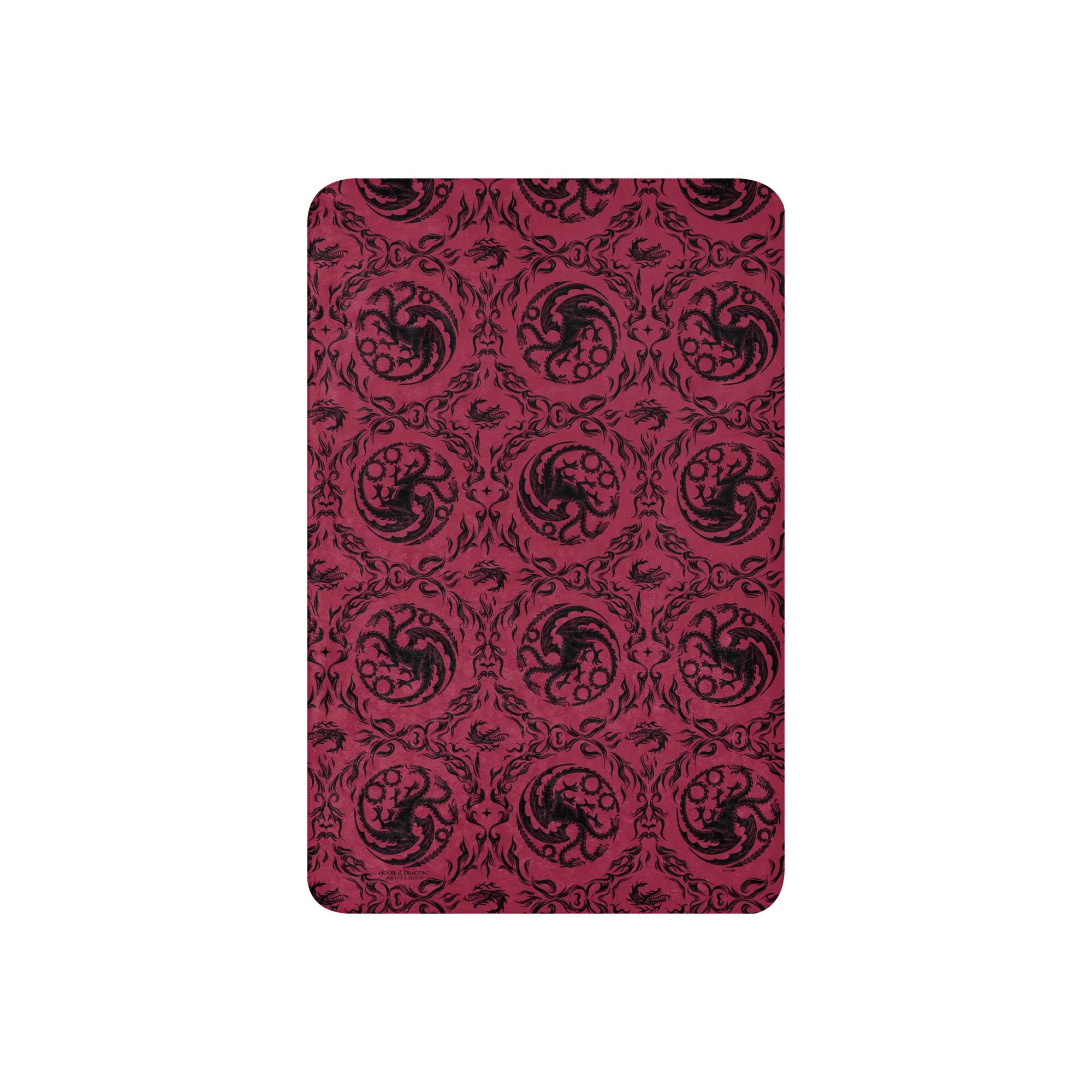 House of the Dragon Sherpa Blanket Sigil of House Targaryen - Image 6