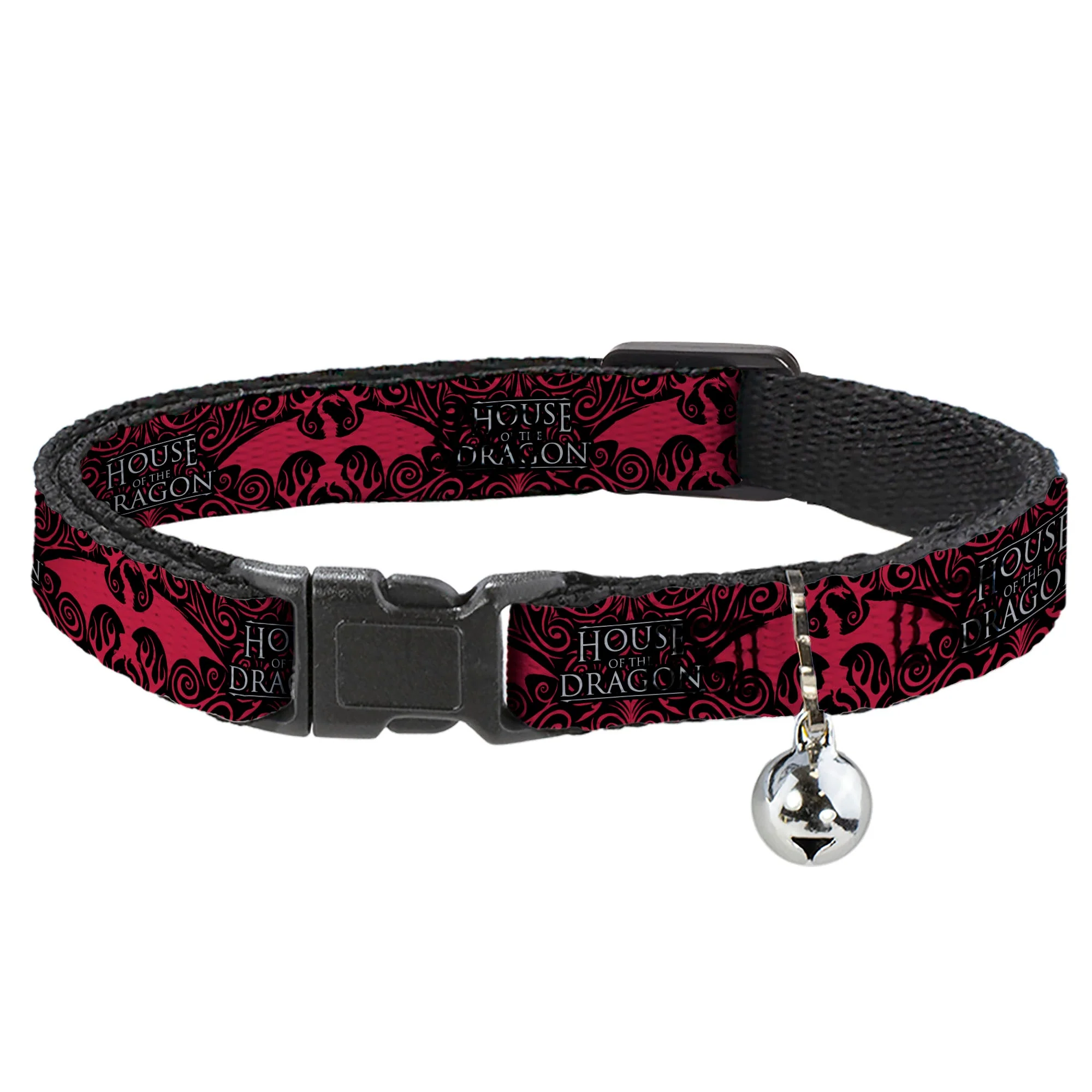 House of the Dragon Targaryen Breakaway Cat Collar with Bell