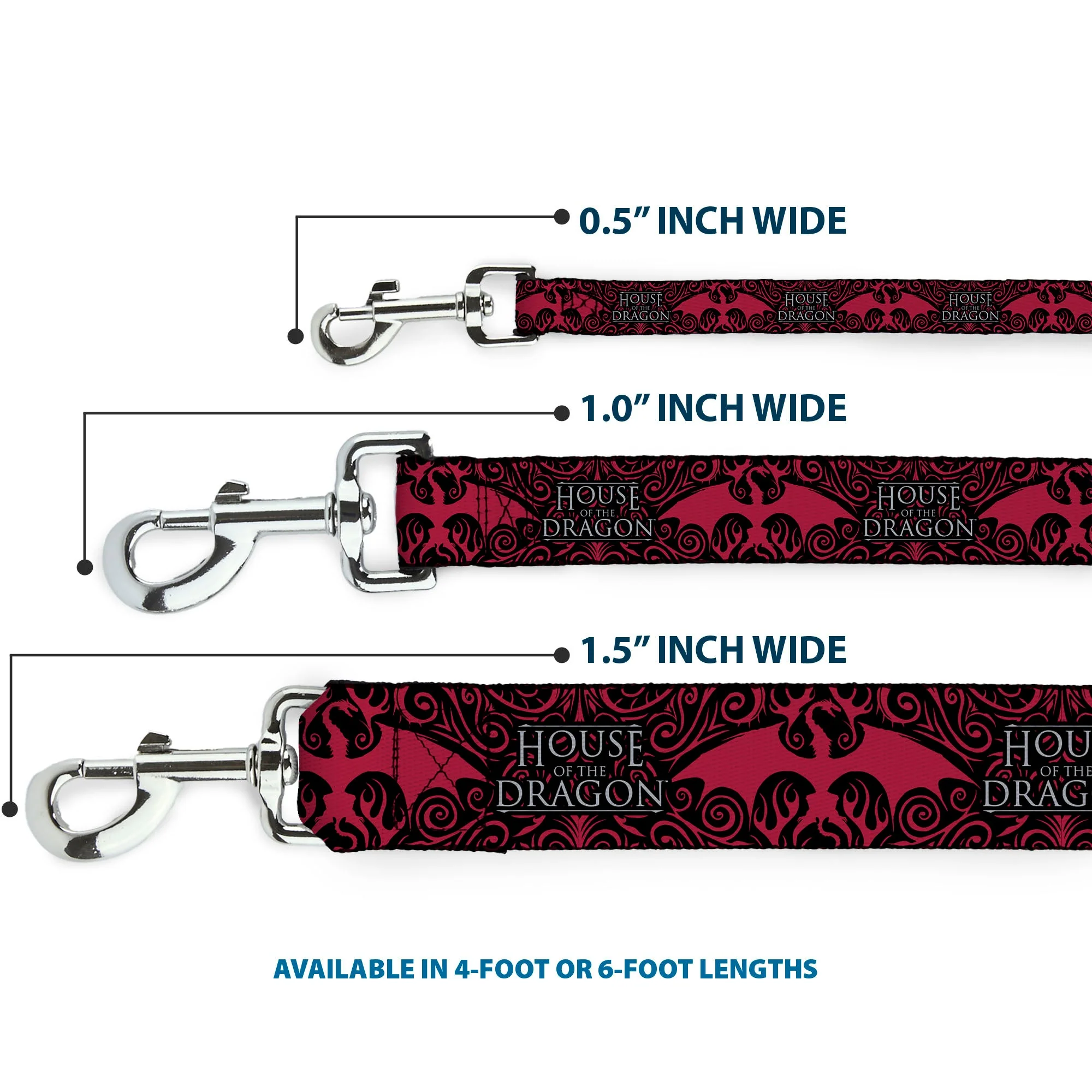 House of the Dragon Targaryen Dog Leash - Image 3